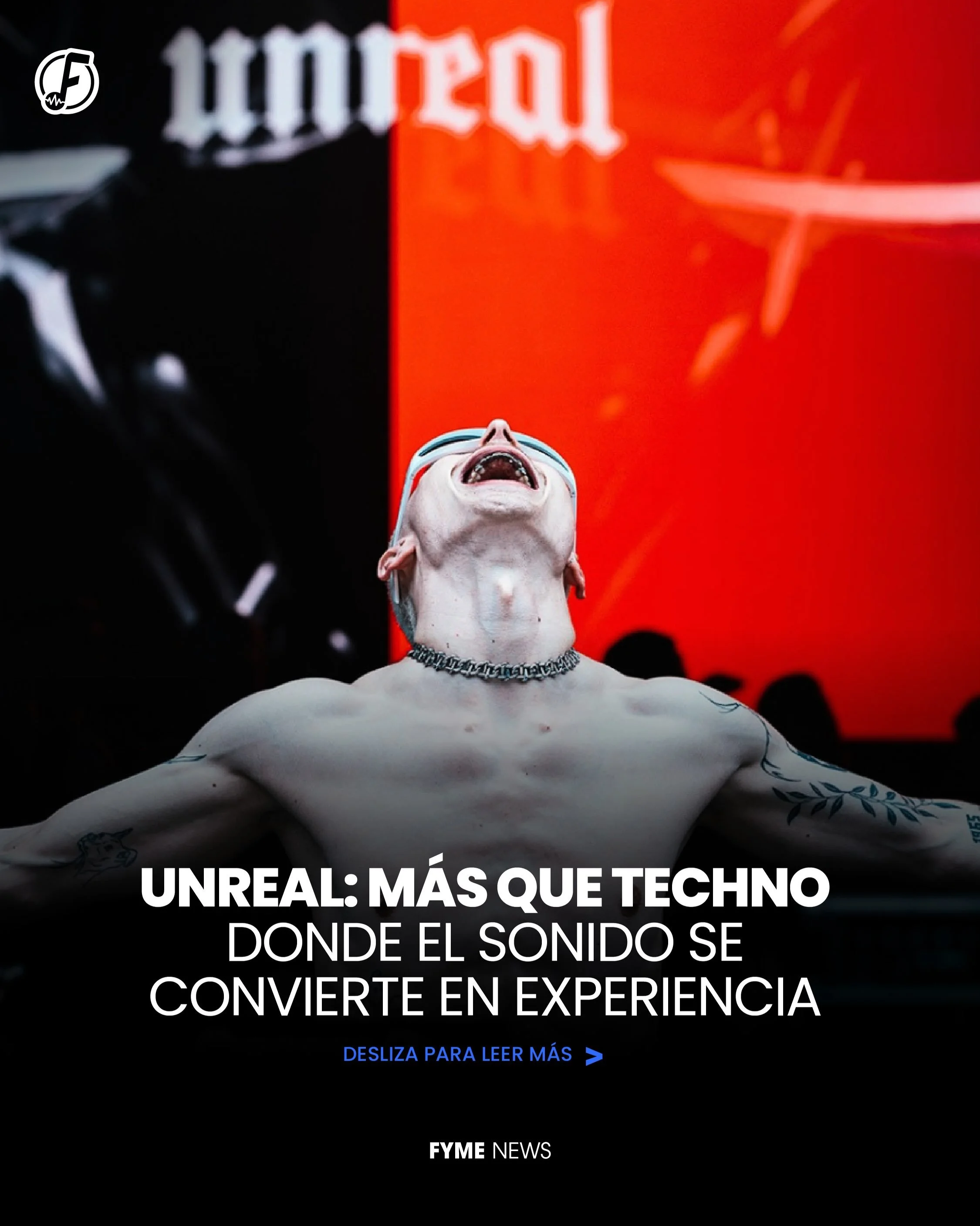 &iexcl;UNREAL LLEGA A CDMX CON EL TECHNO M&Aacute;S CRUDO DE ALEMANIA! ⚡

@unrealgermany aterriza por primera vez en M&eacute;xico con un concepto que re&uacute;ne techno y hard techno, con una esencia rave pensada para vivirse desde la pista.

Con N