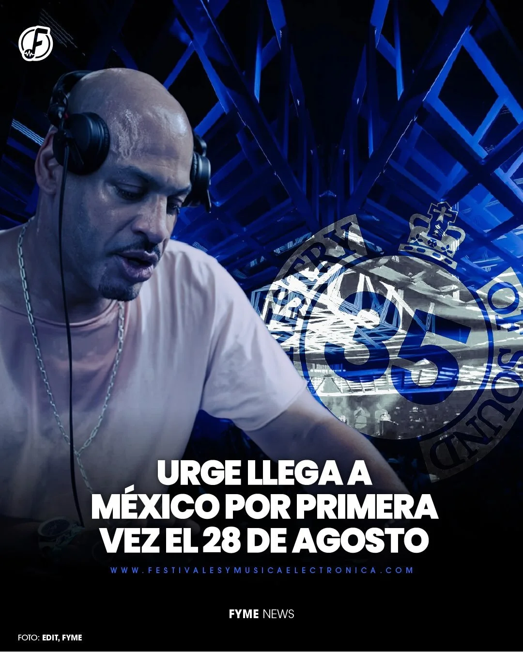 El nuevo concepto de m&uacute;sica electr&oacute;nica URGE, creado por el legendario club londinense @ministryofsound , debuta oficialmente en la Ciudad de M&eacute;xico este viernes 28 de agosto de 2026. 

Este evento marca la llegada de una experie