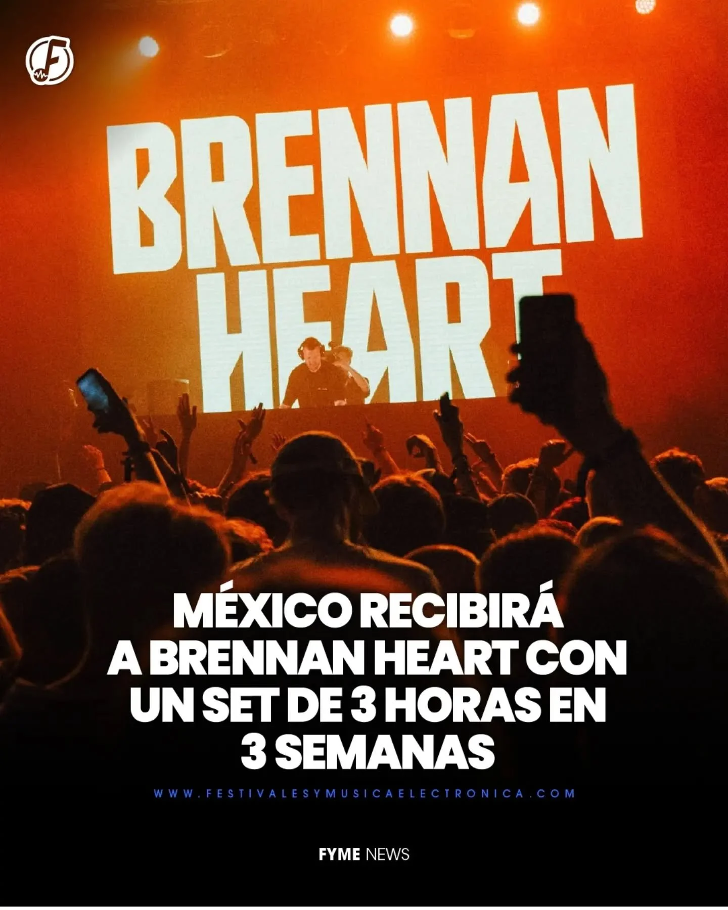 La leyenda del Hardstyle, @djbrennanheart , regresa en 3 semanas a la Ciudad de M&eacute;xico el pr&oacute;ximo 18 de septiembre para presentarnos "I Am Hardstyle". 🔥🤯

Prep&aacute;rate para una noche inolvidable llena de energ&iacute;a, 