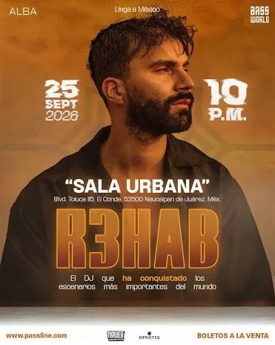 R3hab llega a la CDMX el 25 de septiembre en una noche espectacular