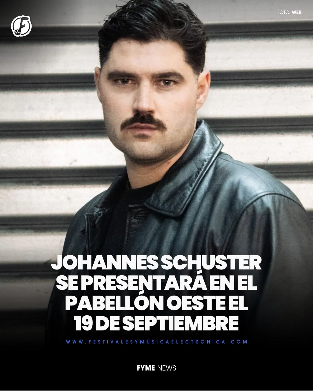 @johannesschuster_official  llega a la CDMX con Unreal by @rebelsevents_mx 🖤⚡️

El hard techno alem&aacute;n aterriza en la capital este 19 de septiembre con Johannes Schuster como parte de una noche que promete llevar el Pabell&oacute;n Oeste al l&