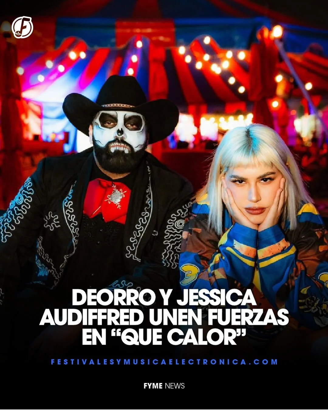 Dos potencias de la electr&oacute;nica latina finalmente unen fuerzas🚨

@deorro y @jessica_audiffred presentan &ldquo;Qu&eacute; Calor&rdquo;, una colaboraci&oacute;n cargada de bajos, energ&iacute;a y un hook inmediato que promete convertirse en un