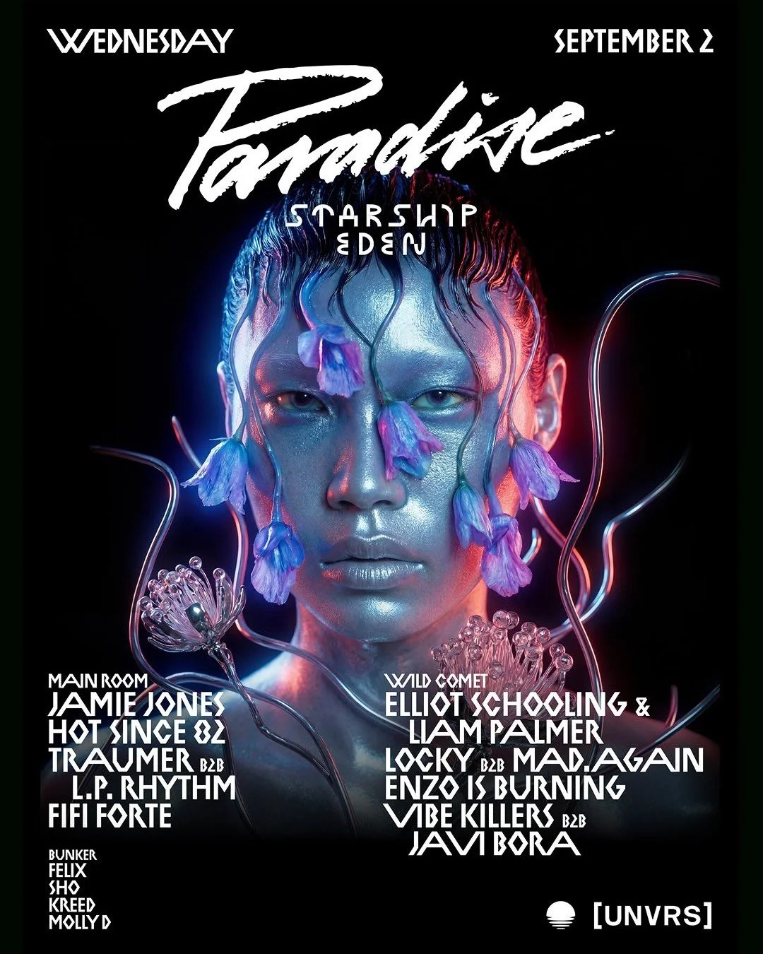 Jamie Jones presenta Paradise, su residencia en UNVRS