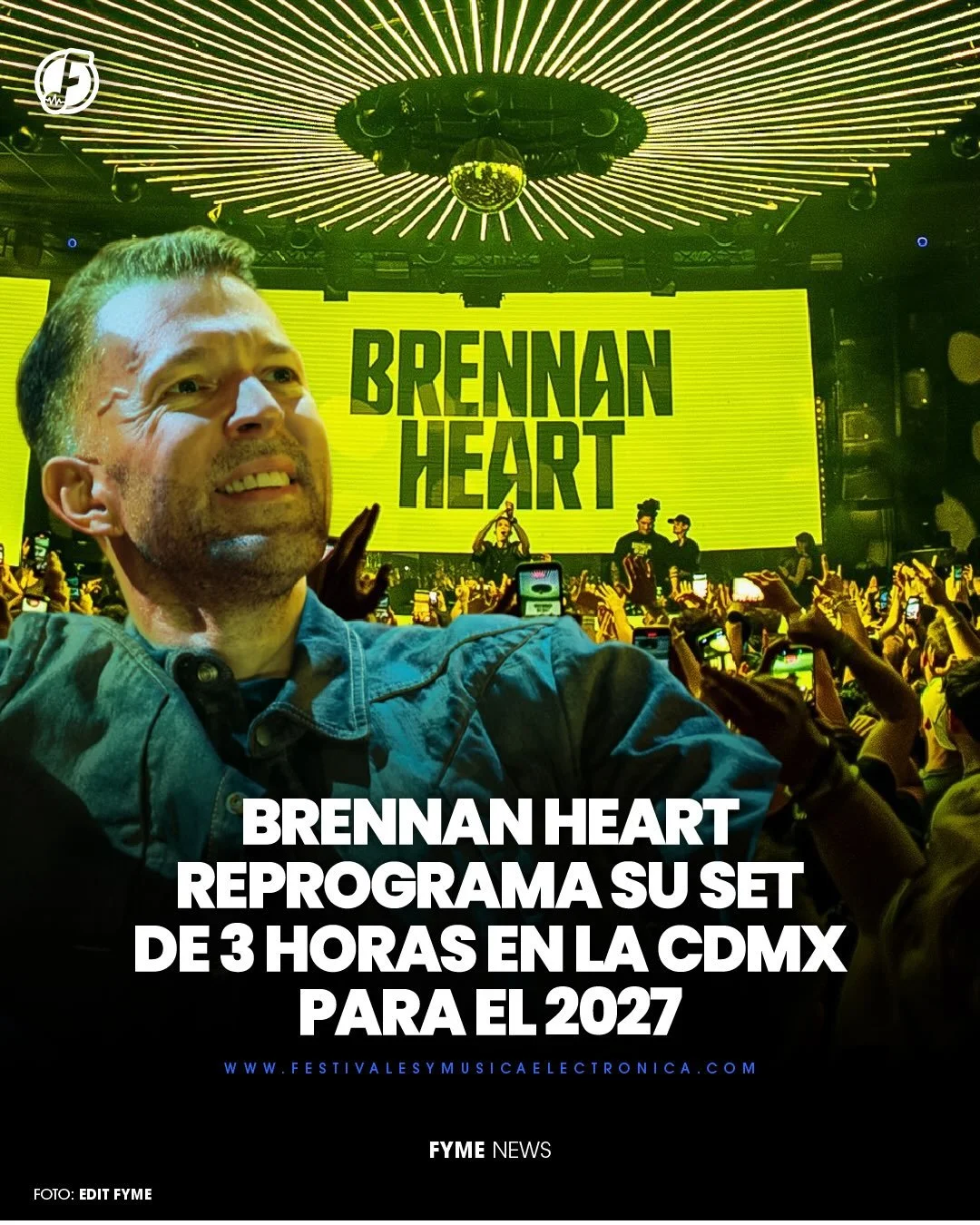 La presentaci&oacute;n de @djbrennanheart que estaba prevista para el 18 de septiembre HA SIDO REPROGRAMADA🚨‼️

Nueva fecha, mismo lugar. Nos vemos el 24 de septiembre 2027 donde tu boleto seguir&aacute; siendo totalmente v&aacute;lido para la nueva