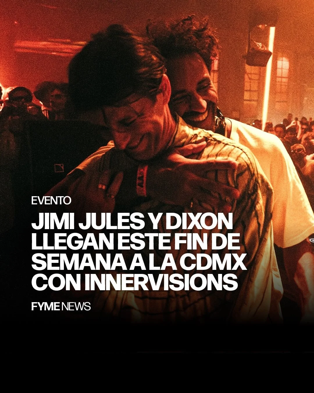 Este s&aacute;bado tendremos una fiesta con @innervisions_official en la CDMX🇲🇽🔥

La vanguardia de la m&uacute;sica electr&oacute;nica global toma la pista donde  Innervisions regresa para una noche que desafiar&aacute; tus sentidos. 

Prep&aacute