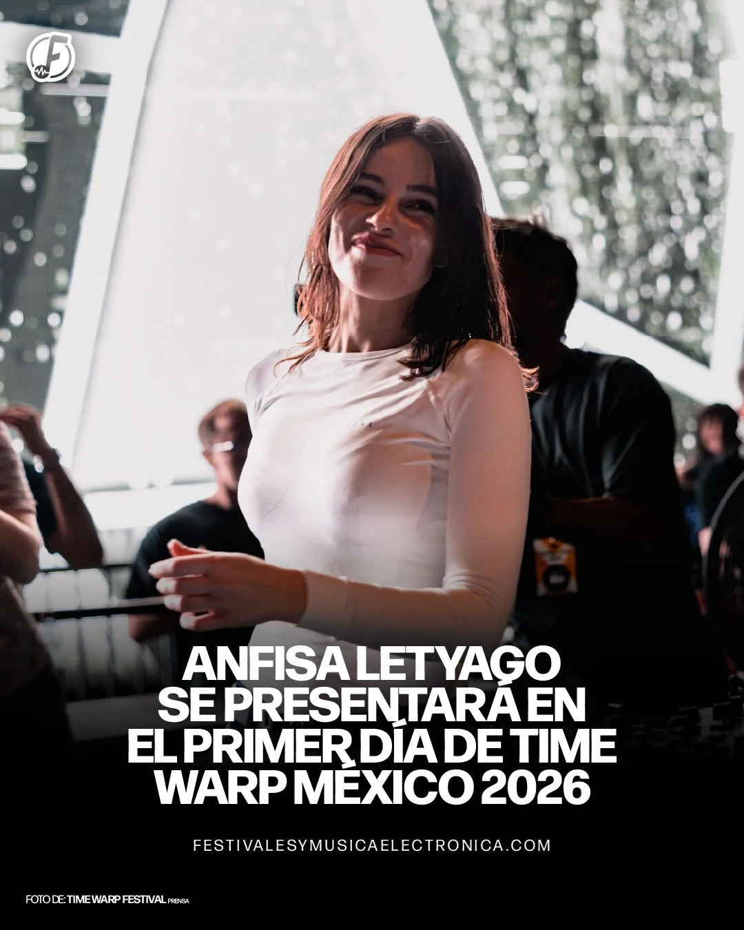 @anfisaletyago llega a @time_warp_mexico 🔥

Una de las grandes representantes de la nueva ola del techno ser&aacute; parte del primer Time Warp M&eacute;xico, que llega por primera vez a nuestro pa&iacute;s este 20 y 21 de noviembre en Expo Santa Fe