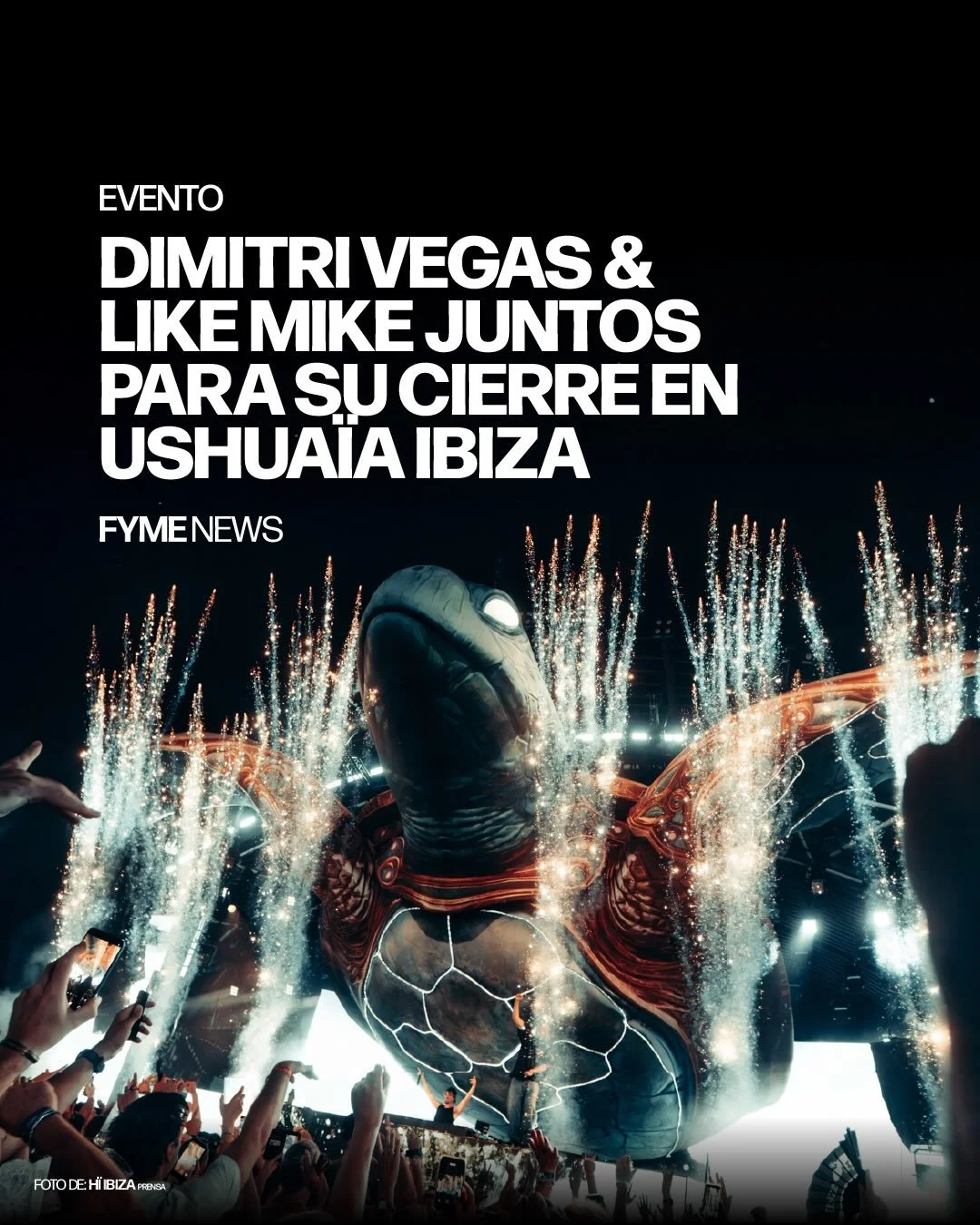 EL &Uacute;LTIMO DROP EN USHUA&Iuml;A🌴

@dimitrivegasandlikemike cerraron su residencia Tomorrowland en @ushuaiaibiza , despu&eacute;s de una temporada que llev&oacute; el universo Planaxis a la isla.🐢

El &uacute;ltimo cap&iacute;tulo de un verano