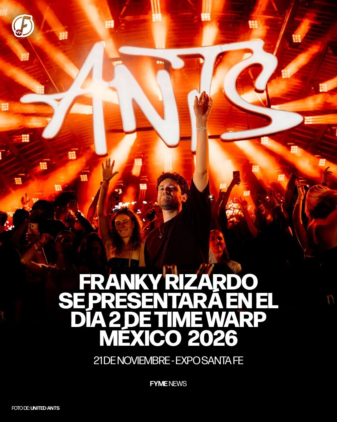 El DJ neerland&eacute;s @frankyrizardo se presentar&aacute; en M&eacute;xico por primera vez como parte del festival @time_warp_mexico en la Ciudad de M&eacute;xico. 🇲🇽✨

Si eres amante de los ritmos finos y el groove de su sello FLOW, este es un i