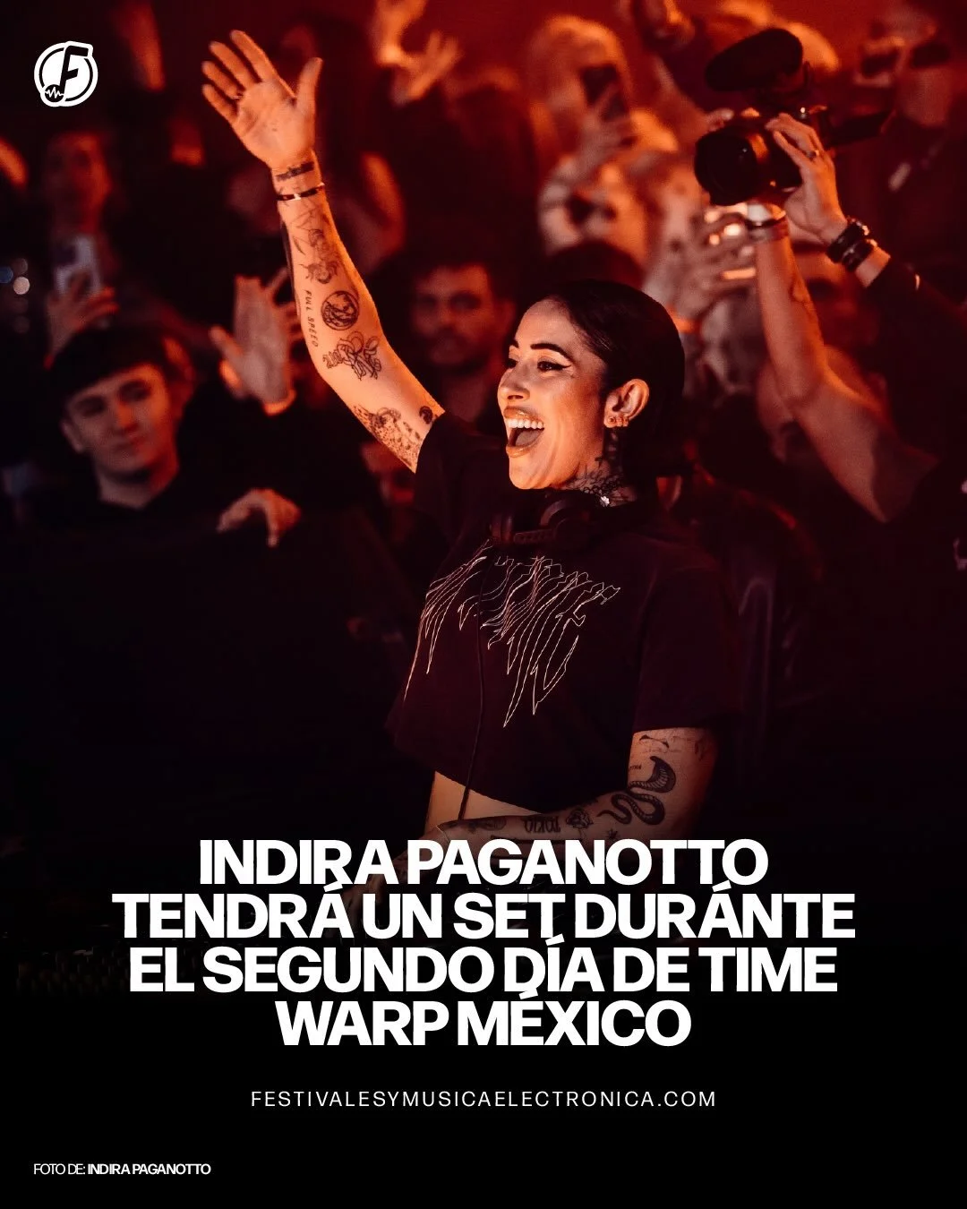 La Psy Mama est&aacute; de regreso en tierras aztecas. 🇲🇽

@indirapaganotto trae toda su energ&iacute;a psicod&eacute;lica a la CDMX para reventar el escenario del @time_warp_mexico  2026.

Nos vemos este s&aacute;bado 21 de noviembre en la Expo Sa