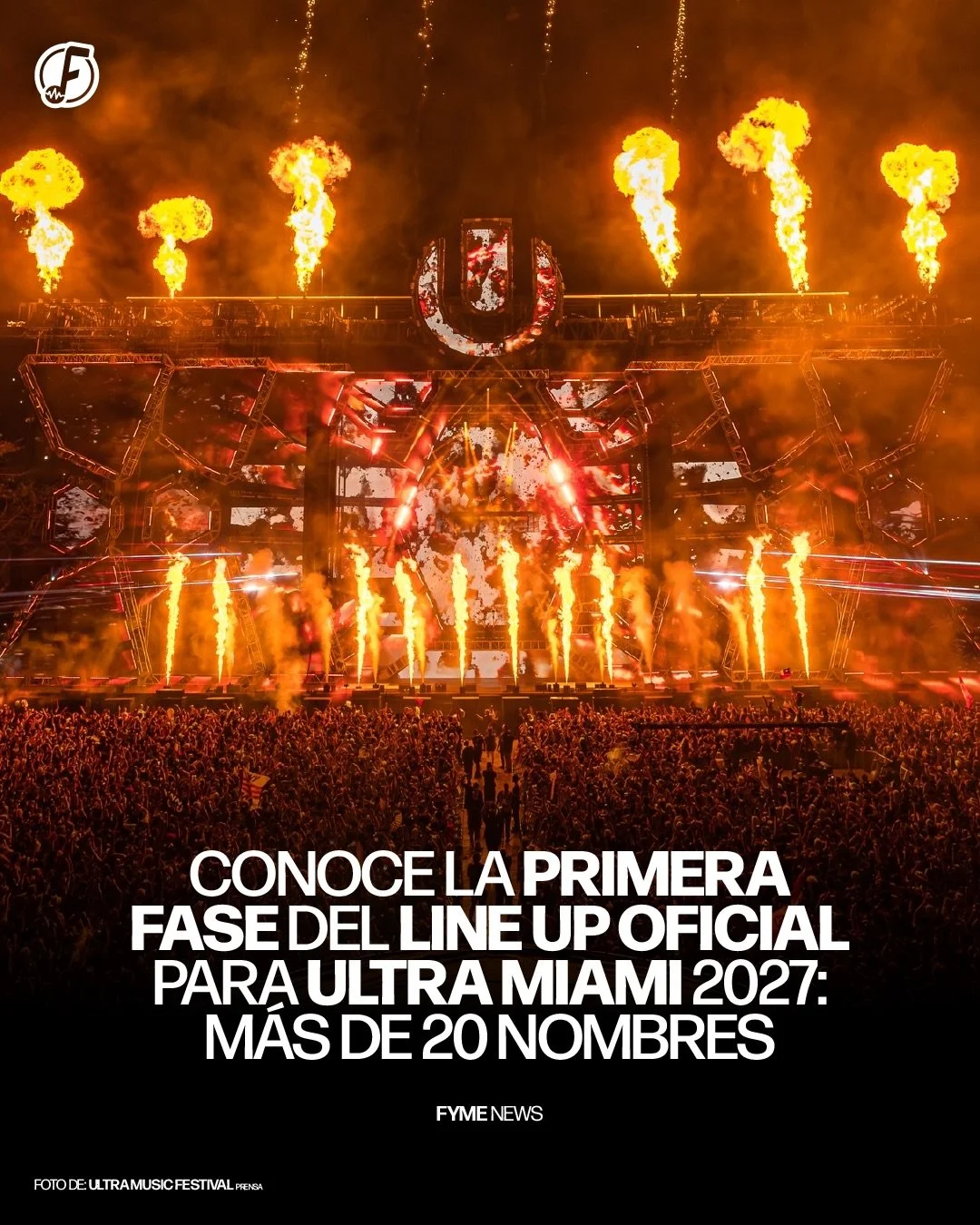 La primera fase del lineup de Ultra Music Festival [@Ultra] ya est&aacute; disponible. ⚡️

Entre los nombres anunciados destacan Calvin Harris, Martin Garrix, Armin van Buuren, Eric Prydz, Boris Brejcha, Adam Beyer, Indira Paganotto, Sara Landry y St