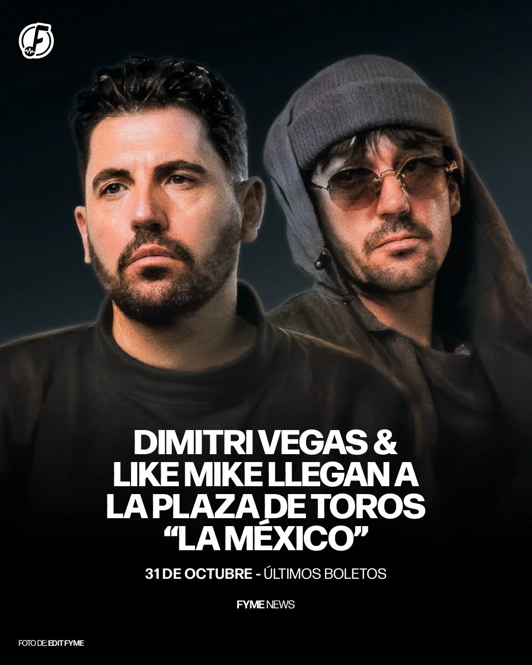 &iexcl;LA CUENTA REGRESIVA HA COMENZADO! 🚨

Faltan exactamente 15 d&iacute;as para vivir la noche m&aacute;s brutal del a&ntilde;o. 🎃🔥 Dimitri Vegas &amp; Like Mike regresan a la CDMX para reventar la Monumental Plaza de Toros M&eacute;xico este p