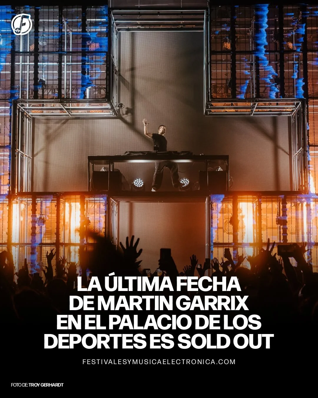 Tras un &eacute;xito rotundo en la primer fecha de @martingarrix la primer noche de su tour en nuestro pa&iacute;s, hace SOLD OUT para su &uacute;ltima fecha ✨🤯

Nos vemos en el Palacio de los deportes para vivir esta noche llena de sus m&aacute;s g
