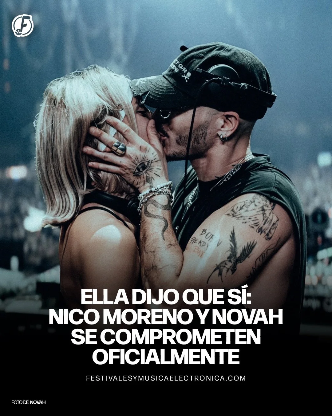 &iexcl;Mejor que un b2b! @nicomoreno_music y @novah.music una de las parejas m&aacute;s queridas de la escena hard techno &iexcl;se van a casar! 💍👰&zwj;♀️🤵&zwj;♂️

#Novah #NicoMoreno