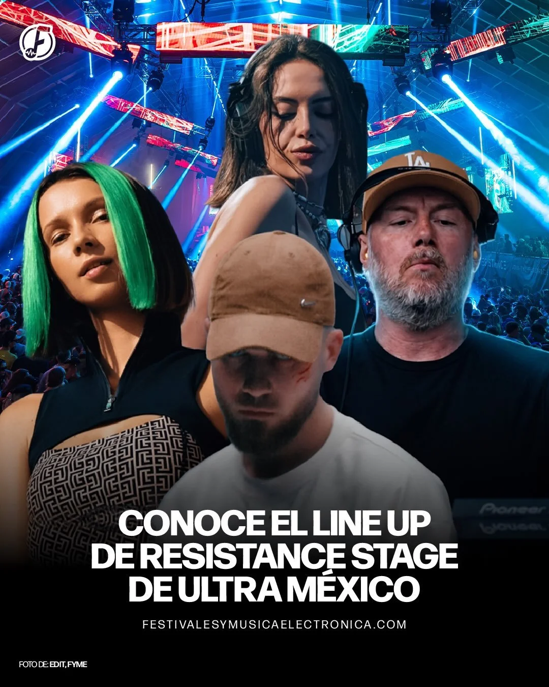 El sonido de RESISTANCE regresa a la Ciudad de M&eacute;xico este 7 y 8 de noviembre. 🇲🇽🔥

@ultramexico anuncia el line up para @resistance Stage donde desde el primer set hasta el &uacute;ltimo track, descubriras a los artistas que traer&aacute;n