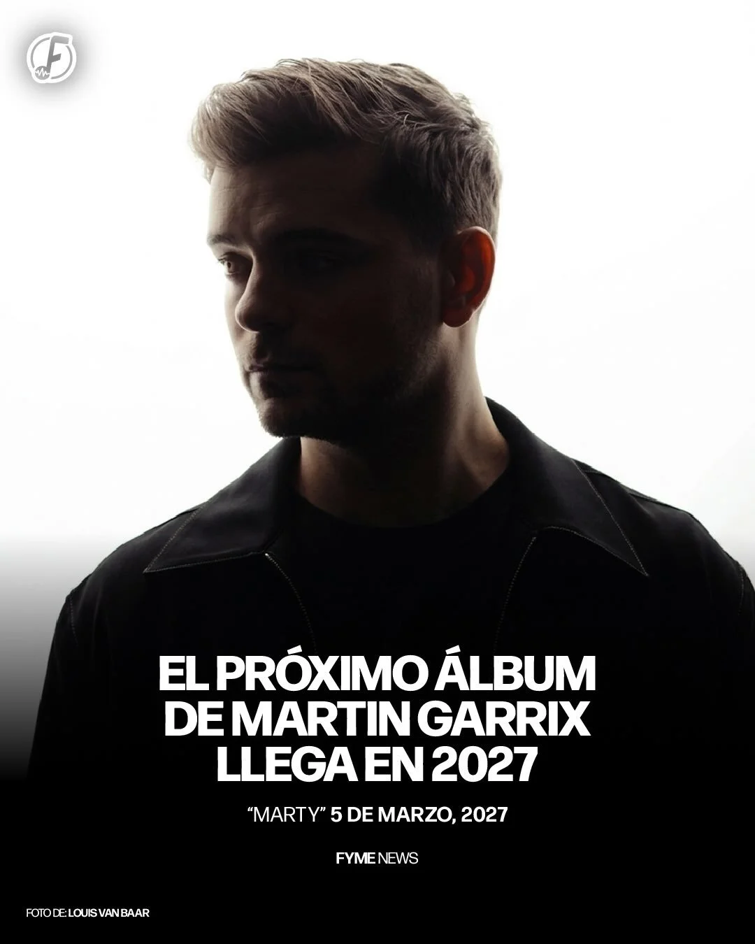 &iexcl;ALERTA DE NUEVO &Aacute;LBUM! 🚨 

@martingarrix anunci&oacute; oficialmente quesu pr&oacute;ximo &aacute;lbum de estudio se llamar&aacute; &ldquo;MARTY&rdquo; y llegar&aacute; el 5 de marzo de 2027 🗓️✨

El nombre es un homenaje a sus inicios