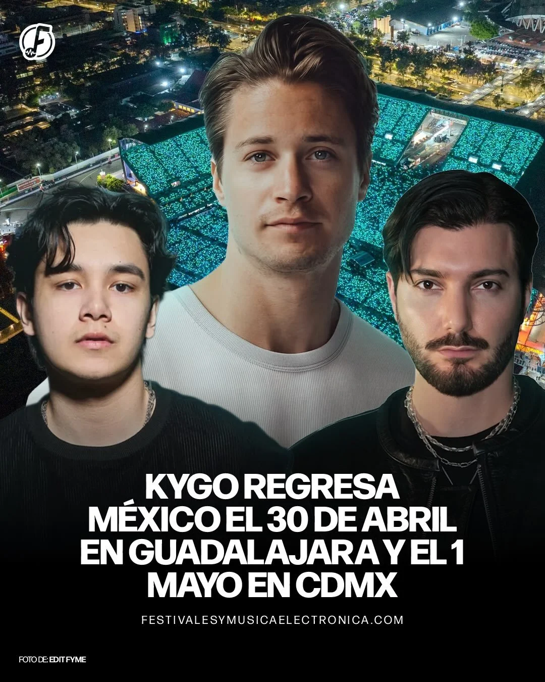 @Kygomusic regresa a M&eacute;xico con dos fechas MONUMENTALES en Guadalajara y Ciudad de M&eacute;xico. 🇲🇽 

&bull;Coliseo GNP Seguros, 30 abril, GDL
&bull;Estadio GNP Seguros, 1 mayo, CDMX

Teniendo como grandes invitados a @alesso , @ianasher y 
