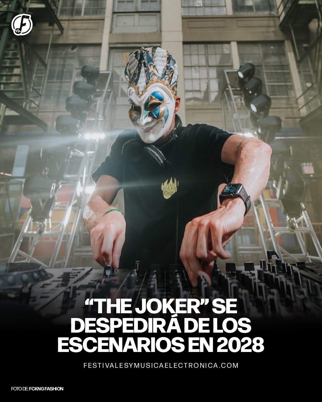 BORIS BREJCHA ANUNCIA EL FINAL DE UNA ERA PARA 2028

El DJ y productor alem&aacute;n anunci&oacute; que 2028 marcar&aacute; el cierre de su etapa art&iacute;stica como Boris Brejcha y The Joker, despu&eacute;s de varios a&ntilde;os de trayectoria en 