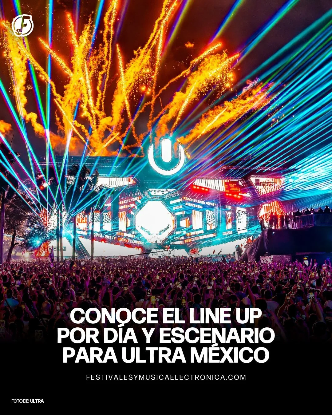 As&iacute; quedan los djs por d&iacute;a y escenario para @ultramexico 🇲🇽✨

El fin de semana arranca con la energ&iacute;a a tope. Prep&aacute;rate para los sets masivos de Alesso, Hardwell y el regreso de la leyenda Eric Prydz, adem&aacute;s del p