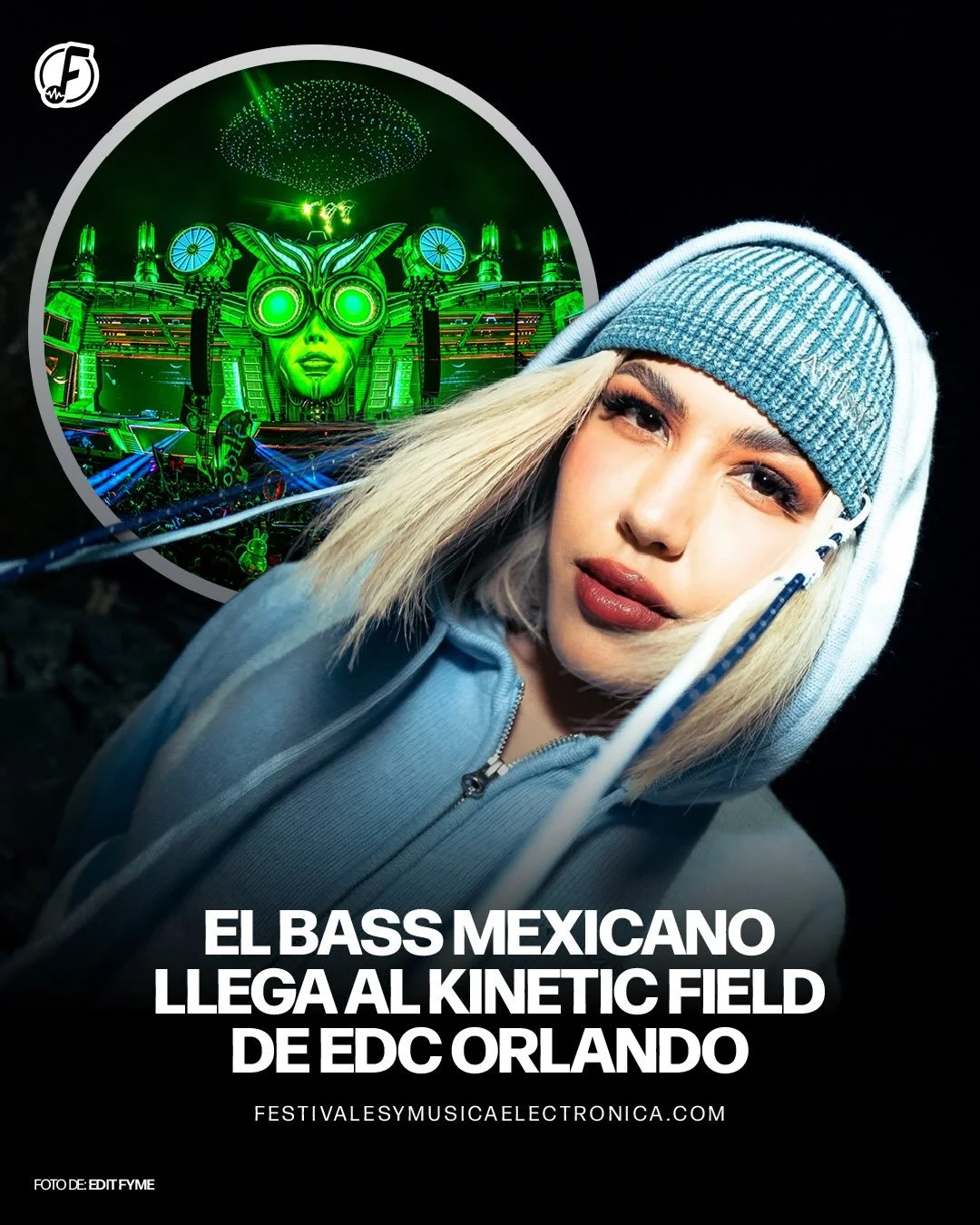 &iexcl;El bass mexicano est&aacute; listo para conquistar EDC Orlando! 🇲🇽🔥

El talento nacional llegar&aacute; a uno de los escenarios m&aacute;s emblem&aacute;ticos del festival: Kinetic Field. 
Una nueva oportunidad para demostrar que la escena 