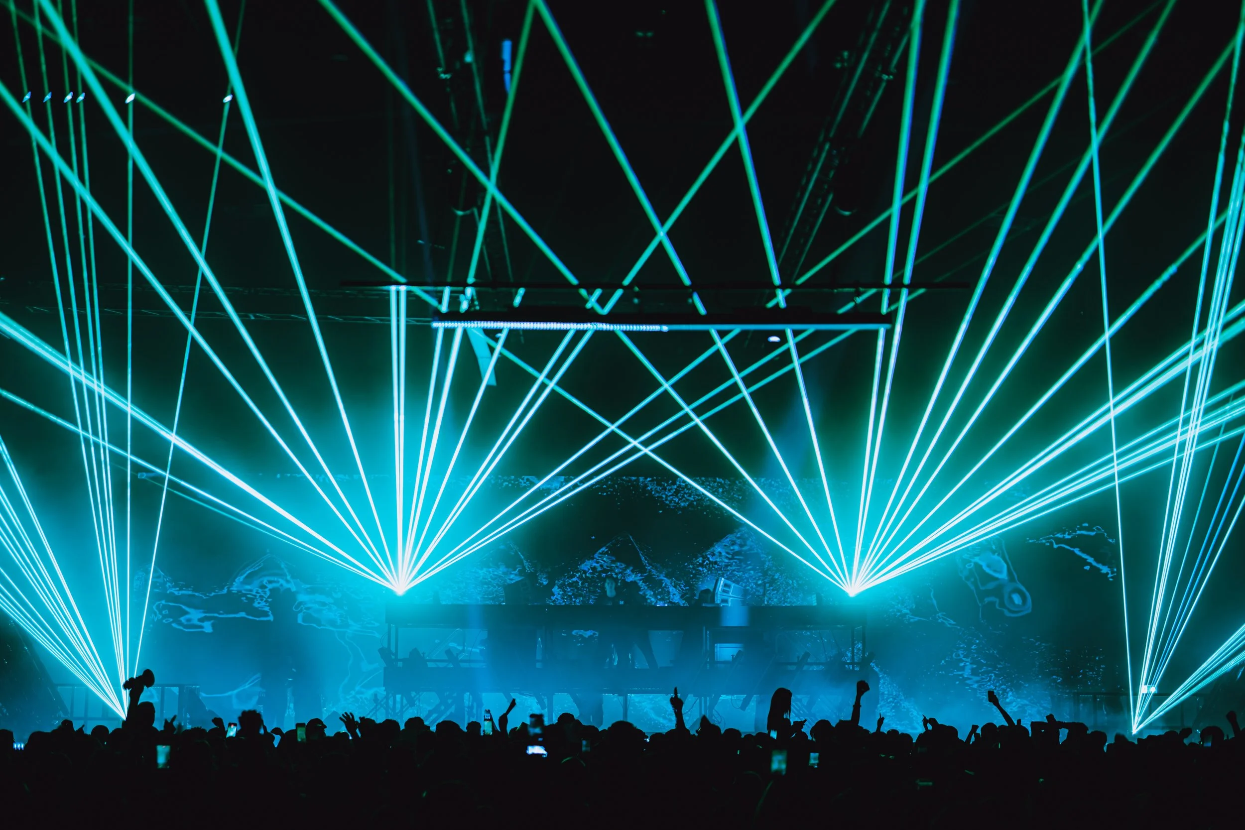 Lásers del evento Terminal V