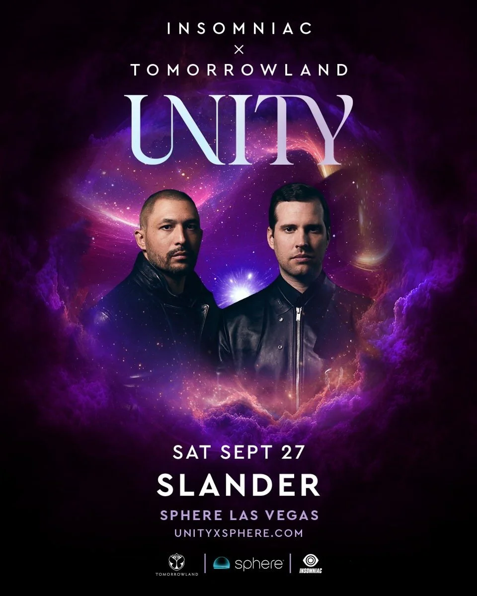 Slander llega a Unity en la Sphere de las vegas, Tomorrowland x Insomniac EDC