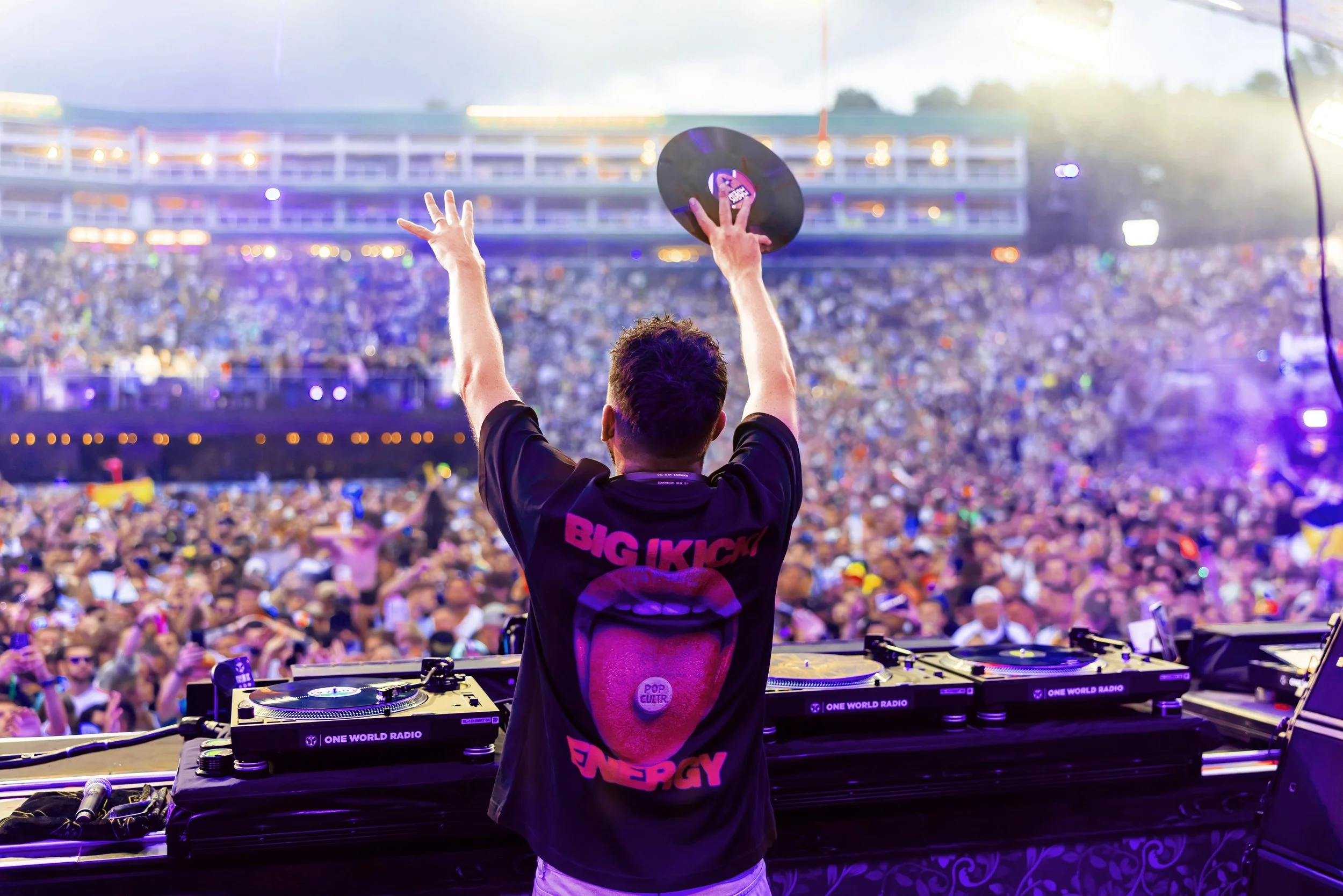 dj set dimitri vegas vinil tomorrowland 2025