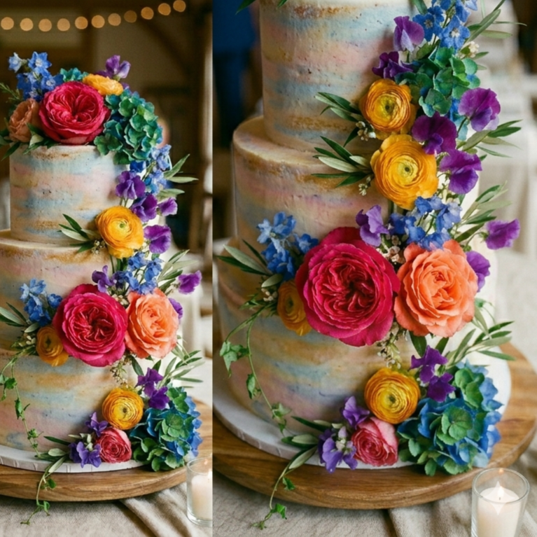 Cake Flowers. The Ugly Truth.