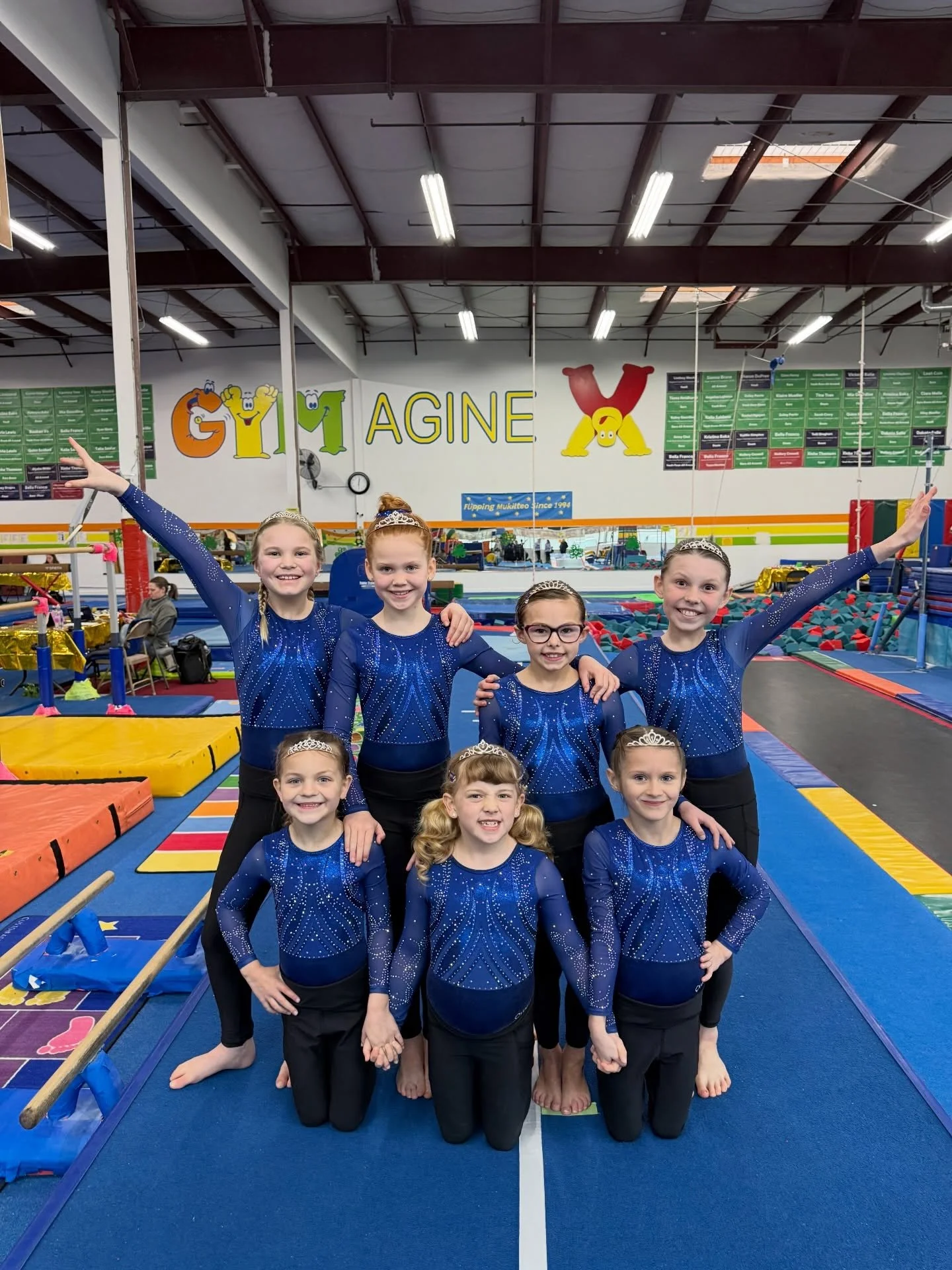 Gold Rush was a great way to wrap up the regular season for our Bronze team! 🍀👑

The girls had so much fun, earned some big scores, and brought home the 1st place team award in their session. 🥇

A huge congratulations to Georgia for qualifying for