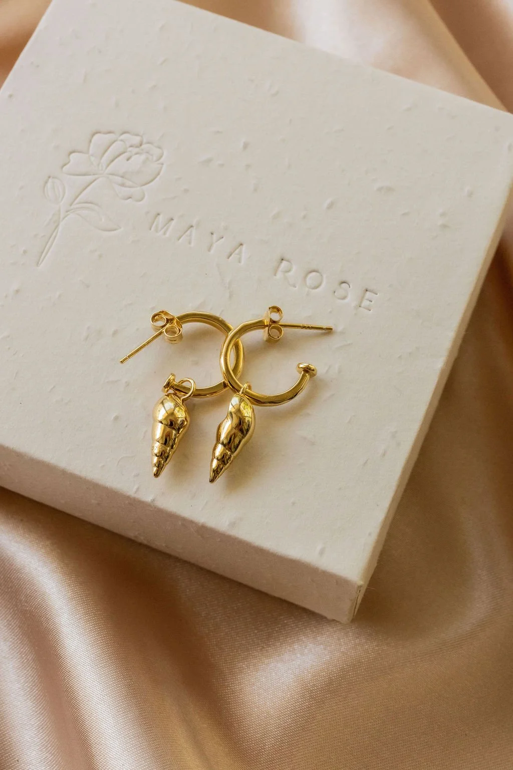 Siren Spiral Earrings
