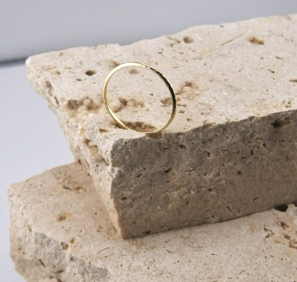 gold ring ethically sources timeless jewellery