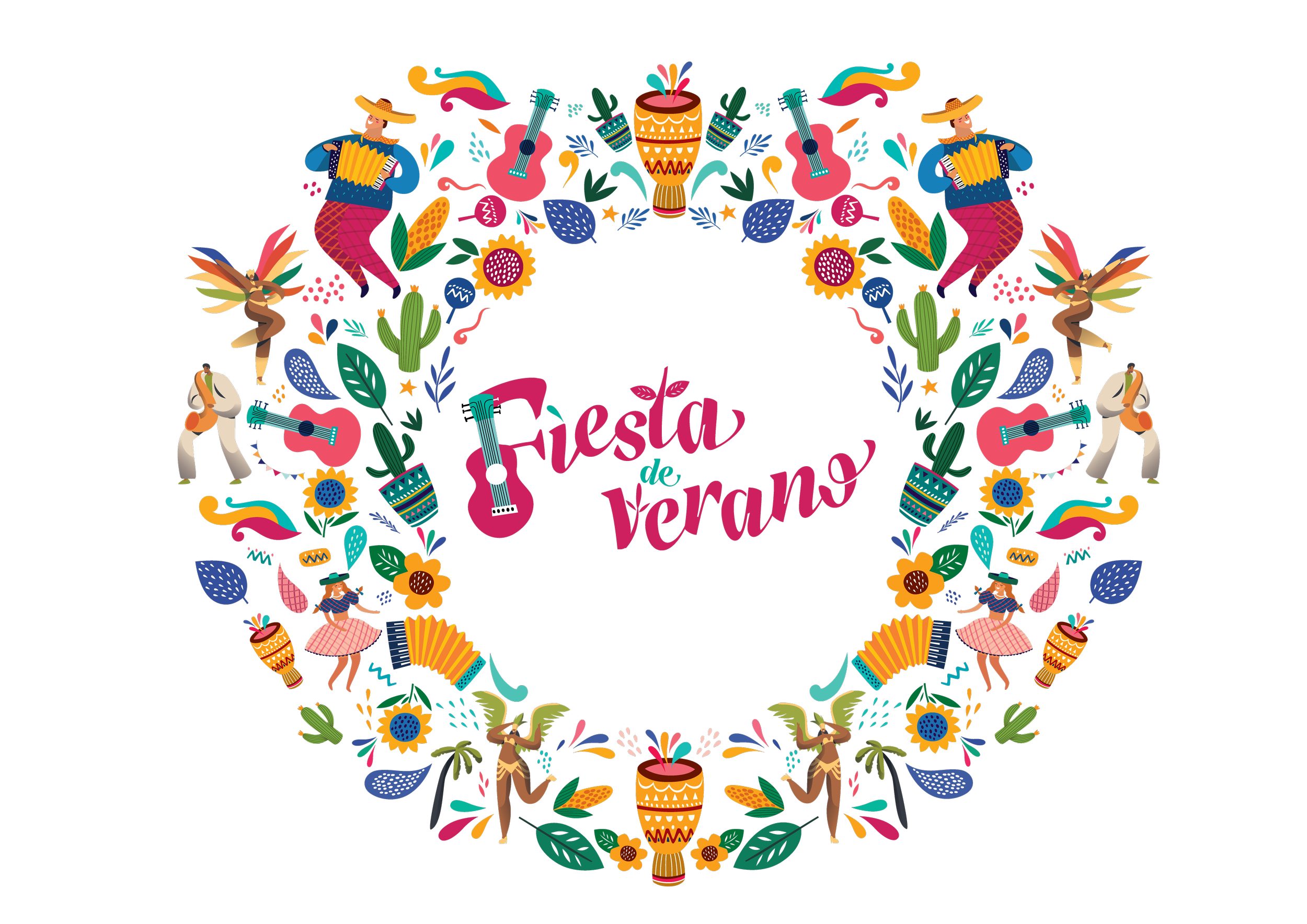 Design created with supplied illustrations