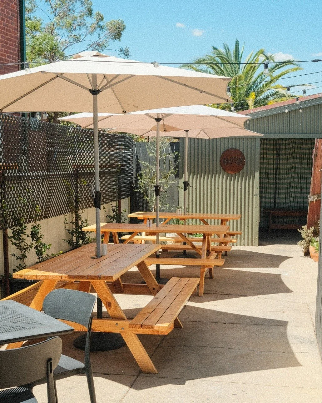 Our dining room might be on the smaller side but our courtyard more than makes up for it!

Booking a table with us? You can let us know your preference of which space you'd like to dine in &amp; we'll have it ready for you!

Save your seat via the li