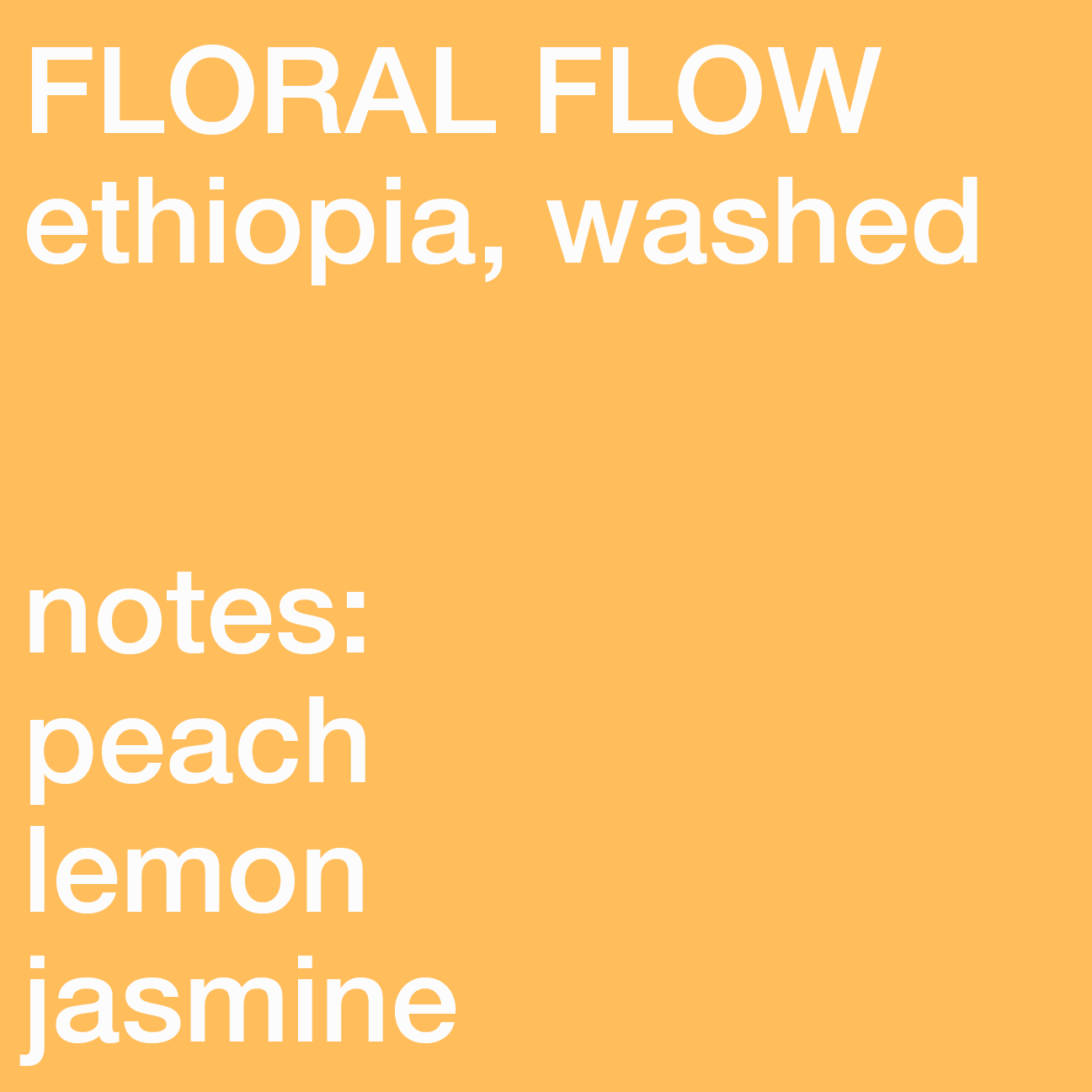 Floral Flow, Ethiopia