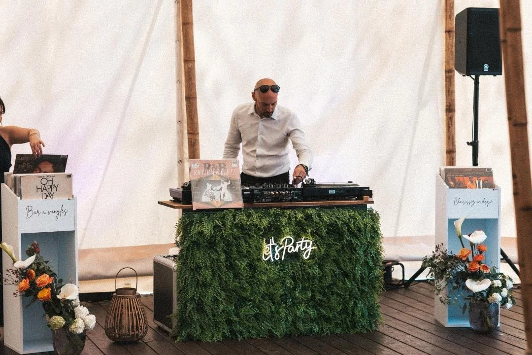 Bar à vinyles