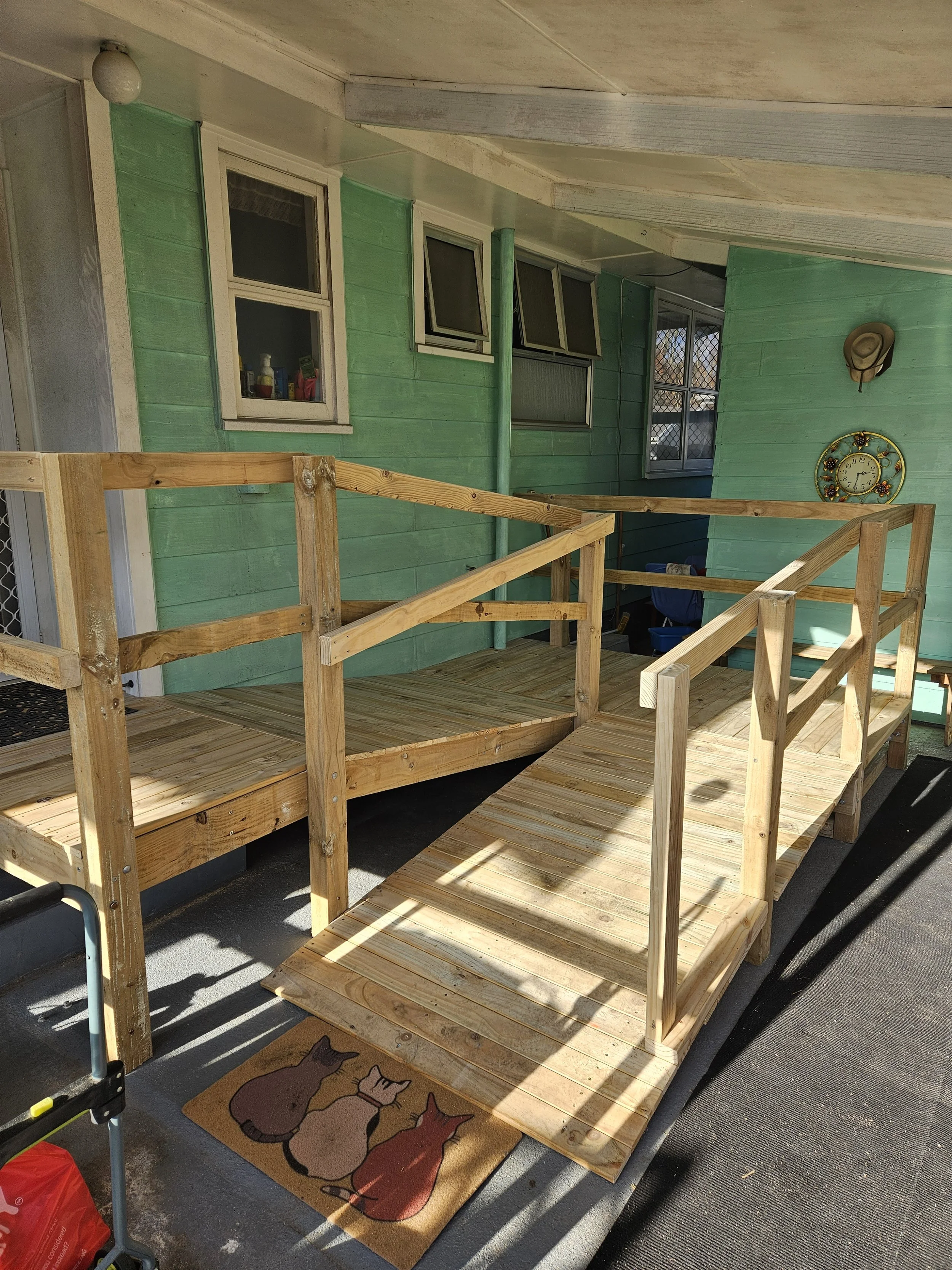 Wheelchair access ramp