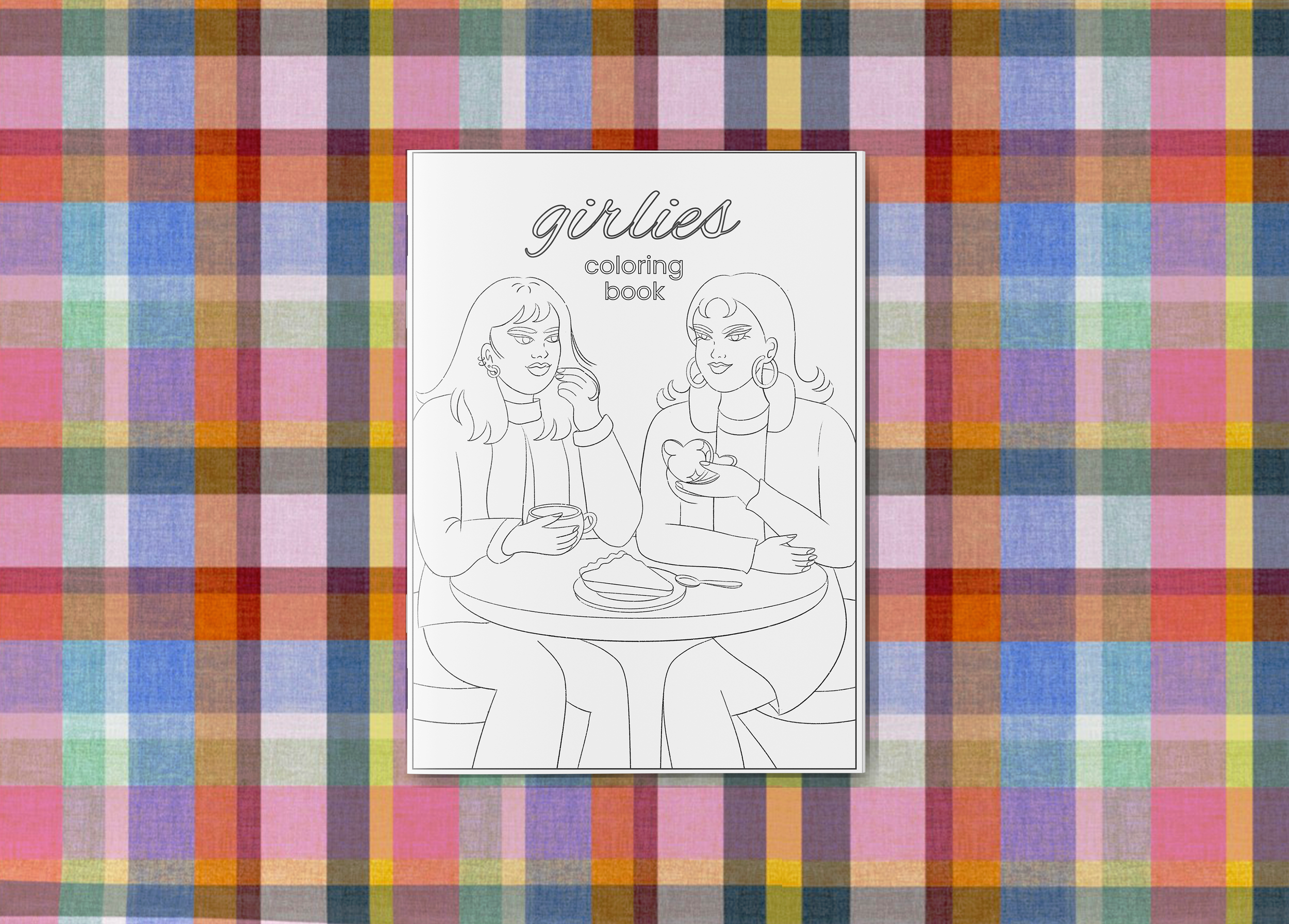 Girlies Coloring Book