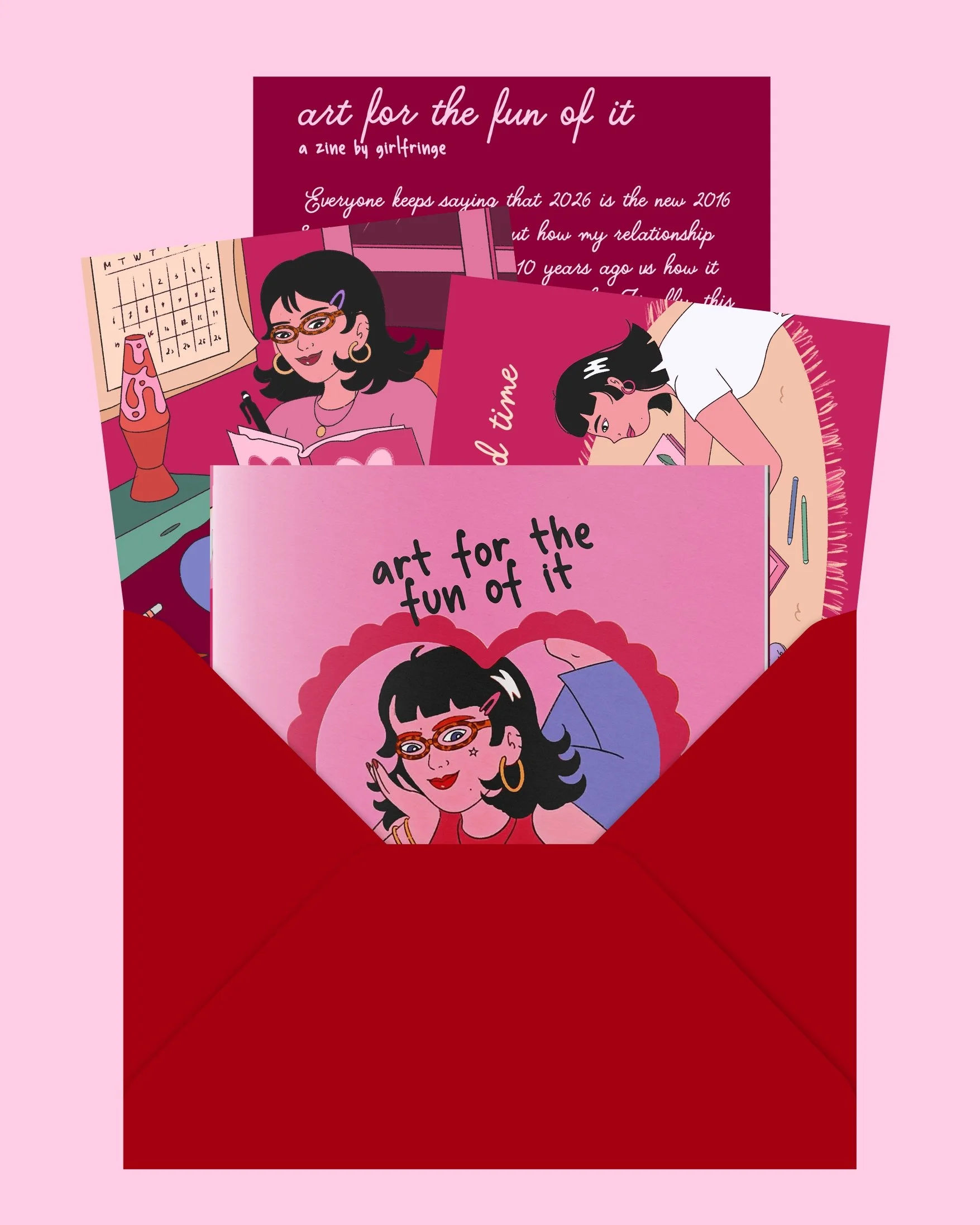 Art for the fun of it — Zine Mail