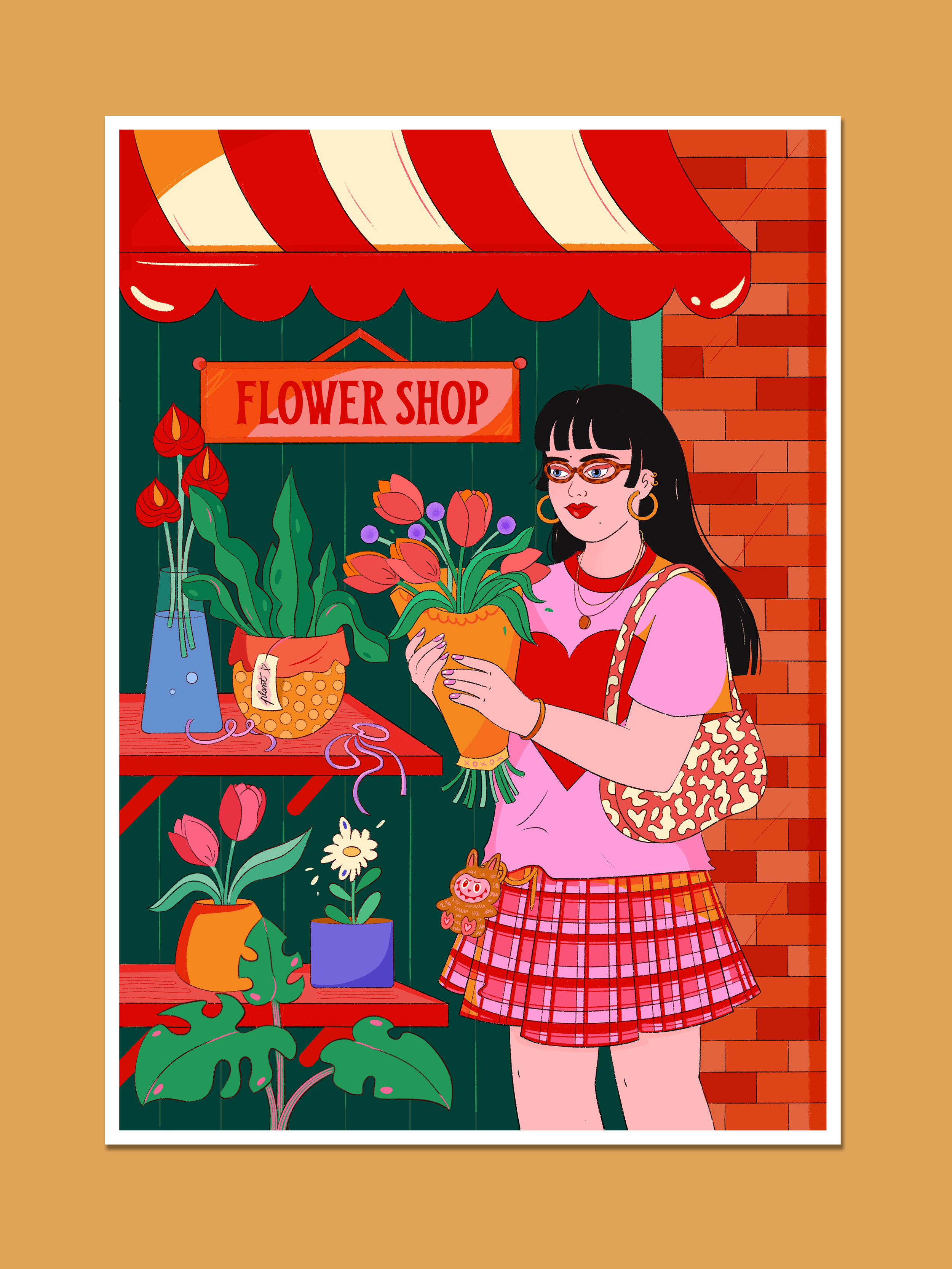 Flower Shop — Art Print