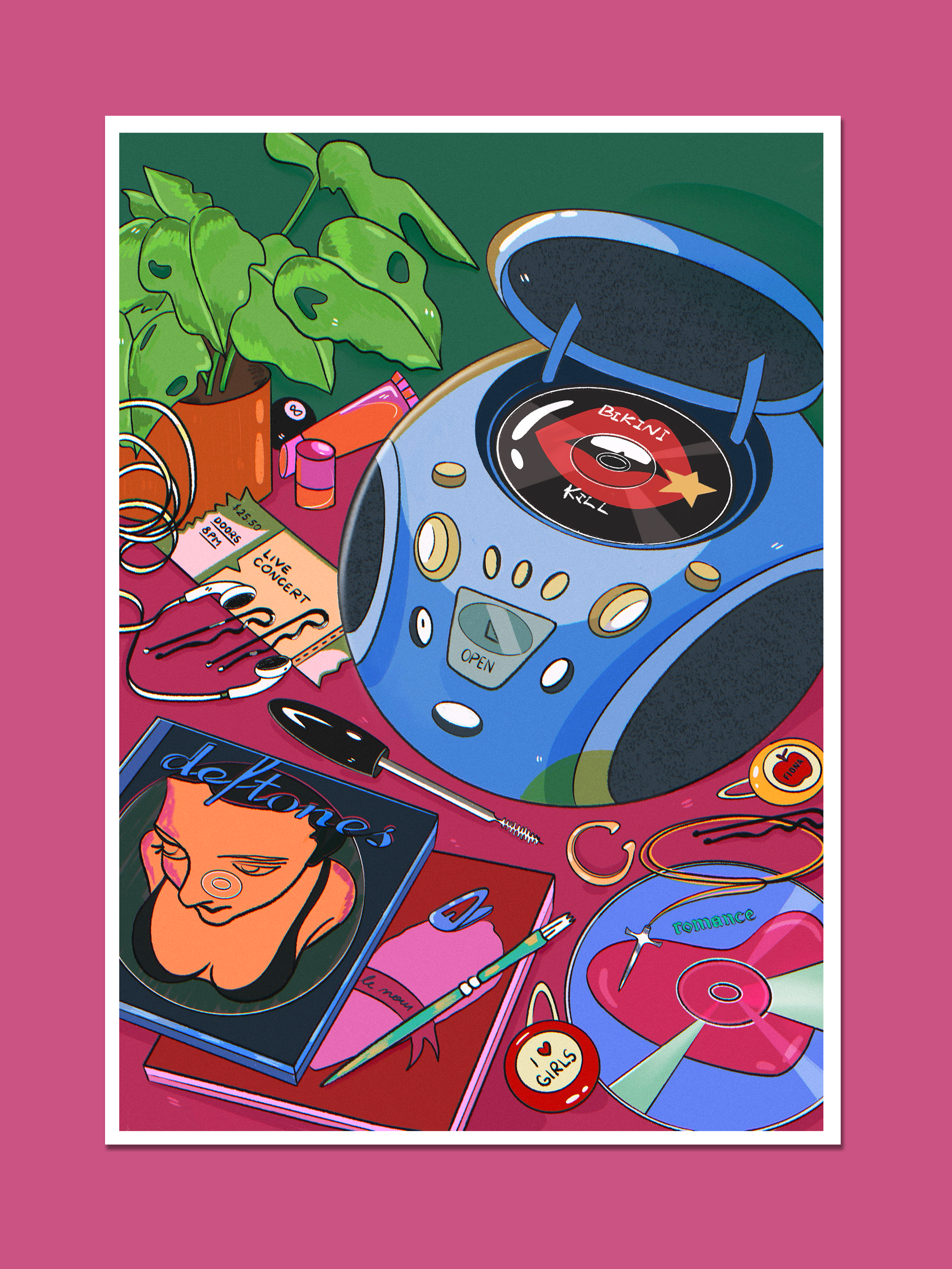 Boombox— Art Print