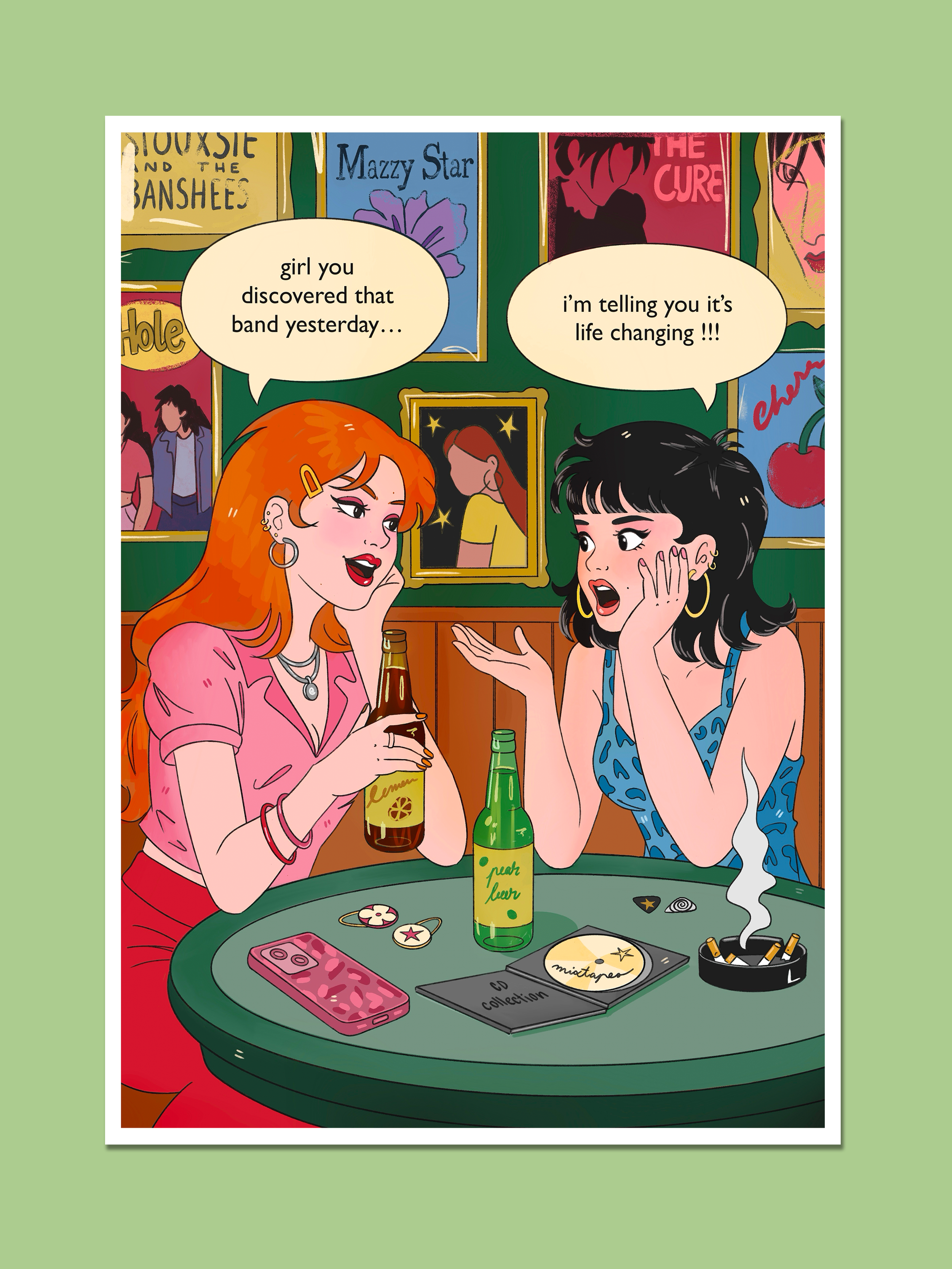 At the Pub — Comic Print