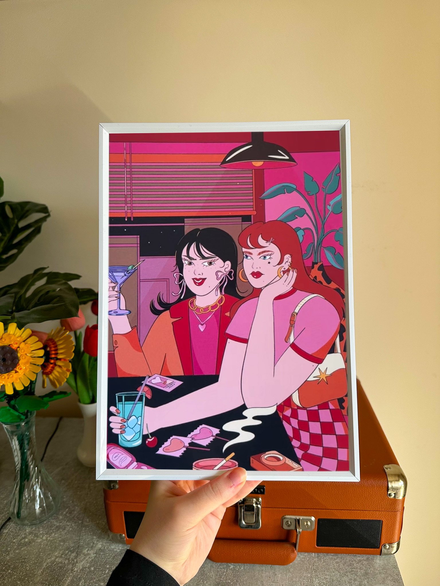 Cocktail — Framed Art Print