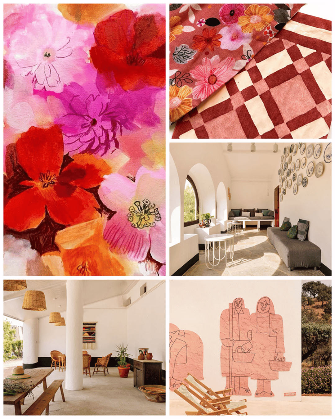 Floral Painting Creative Retreat by Victoria Johnson