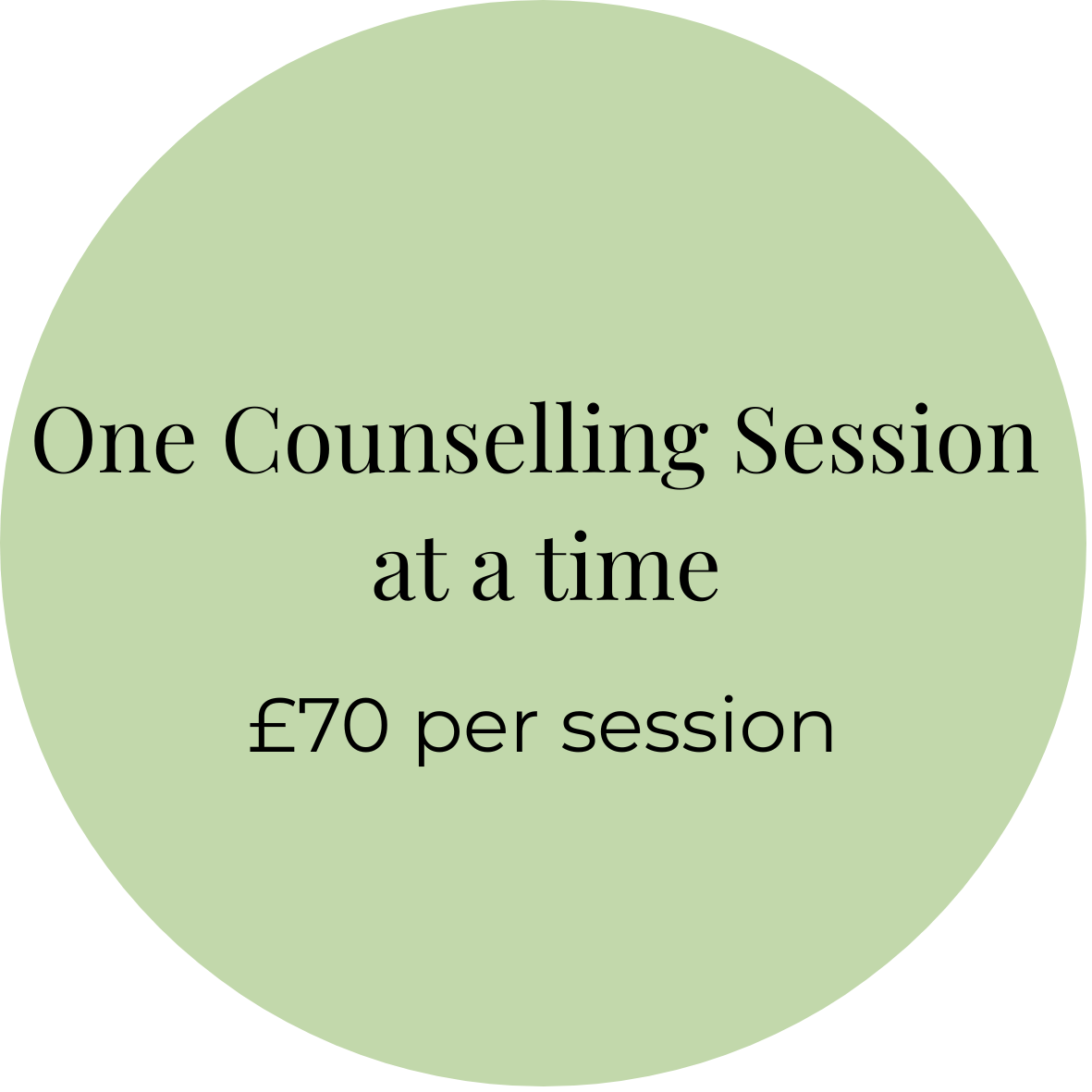 One Counselling Session