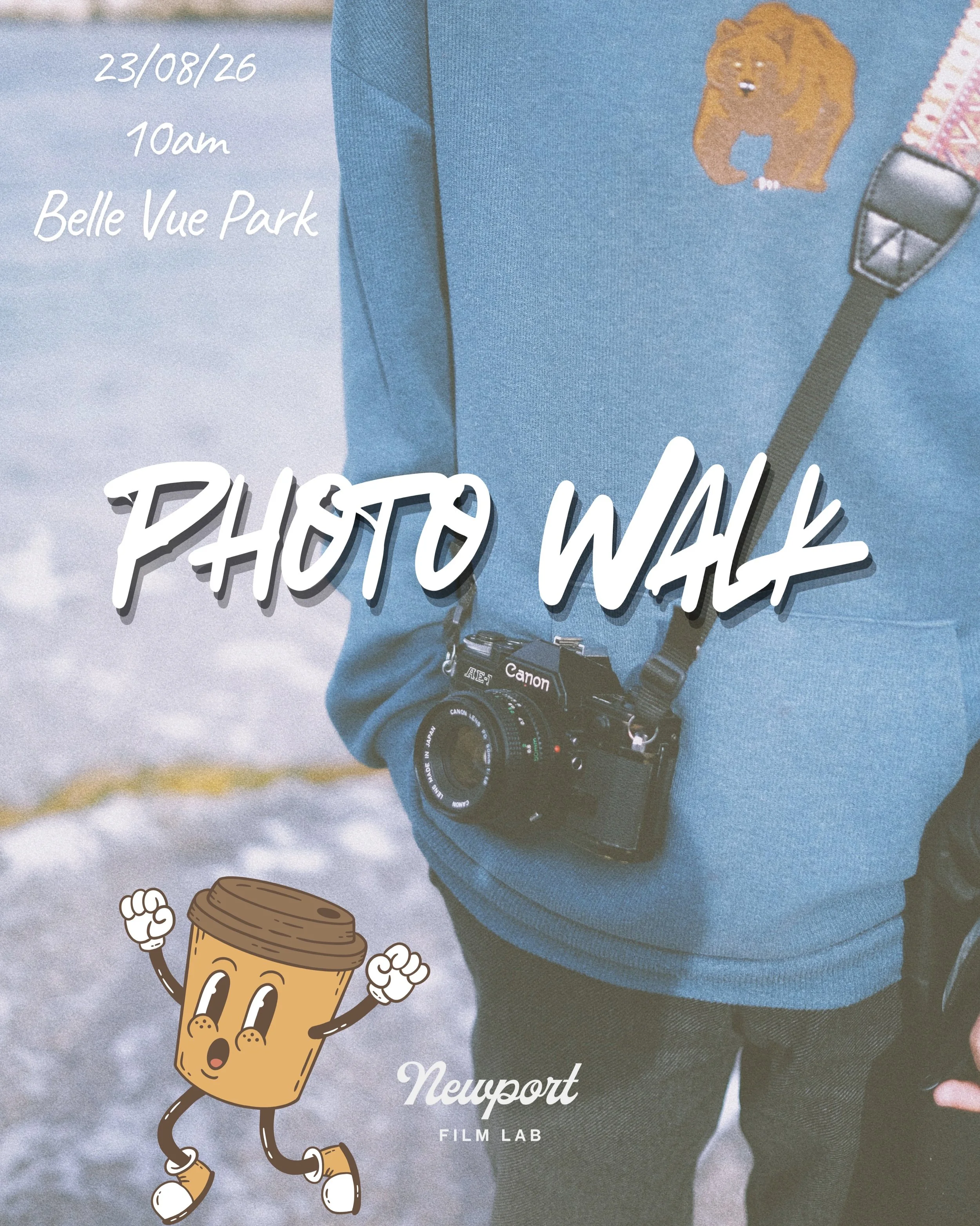 JOIN US ON OUR NEXT PHOTO WALK 📸 

🗓 Sunday 23rd August
🕙 10:00 AM
🌳 Meet at Belle Vue Park

We&rsquo;ll wander through Belle Vue Park at a relaxed pace, then head down Stow Hill making our way into town, photographing whatever catches our eye &m