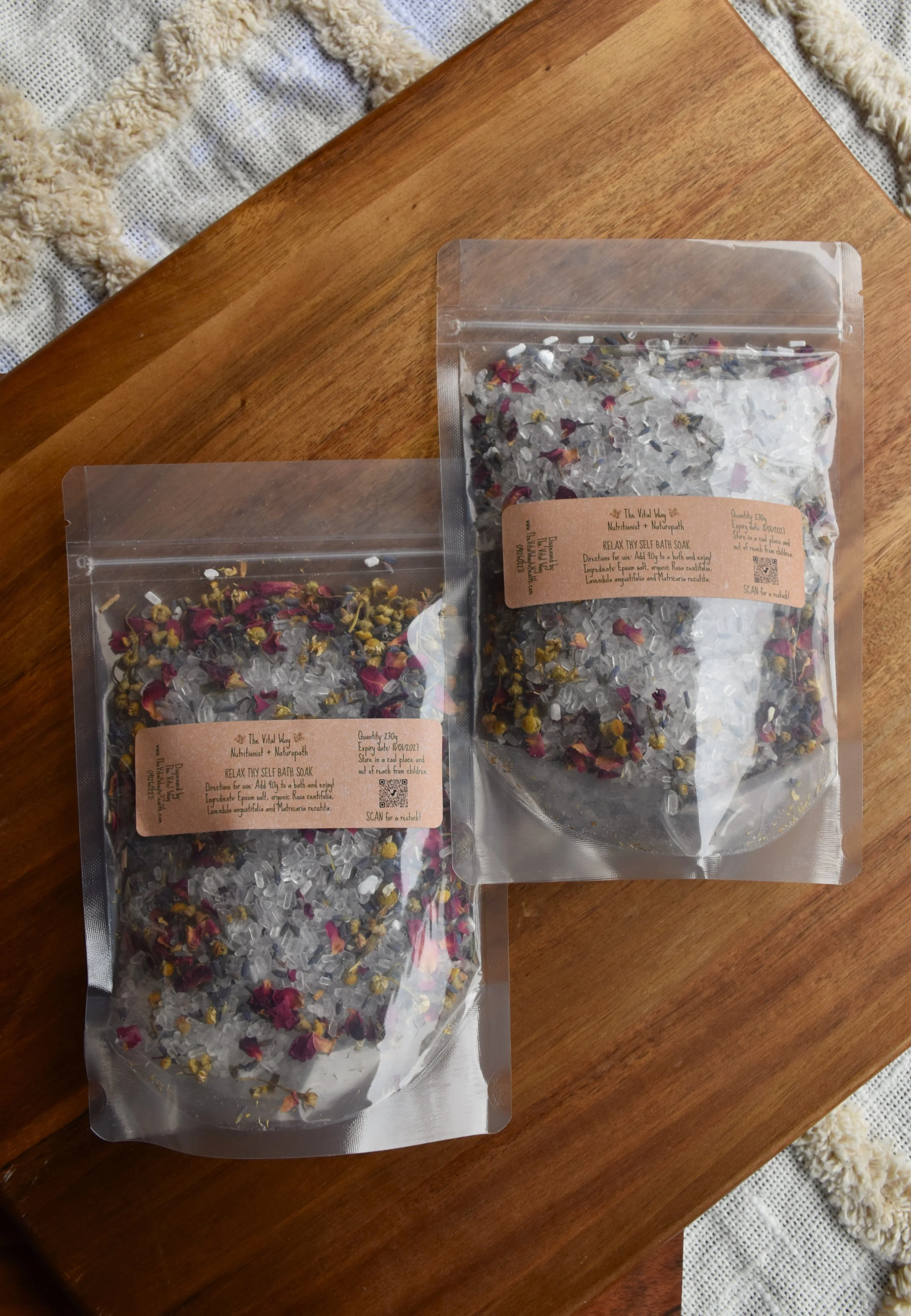 Relax thy self 400g bath soak