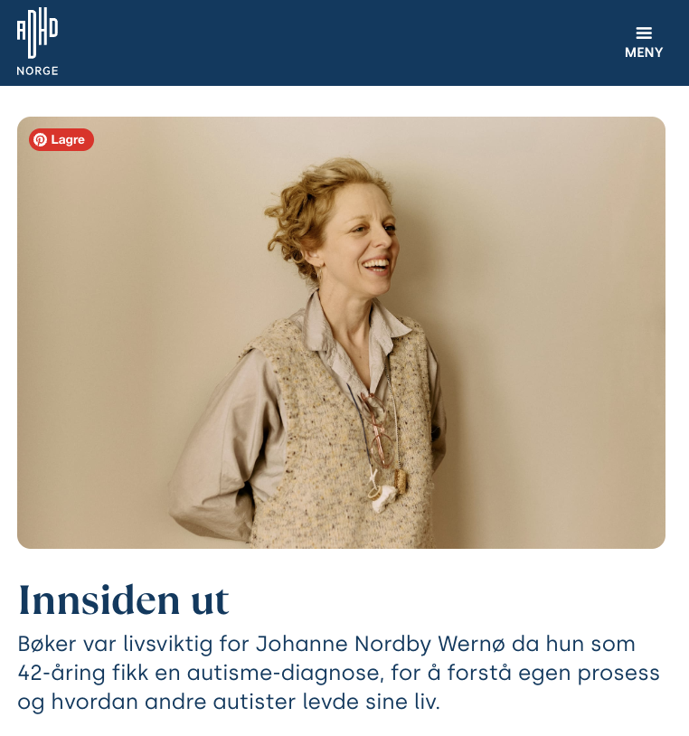 Intervju i magasinet Uro (ADHD Norge)