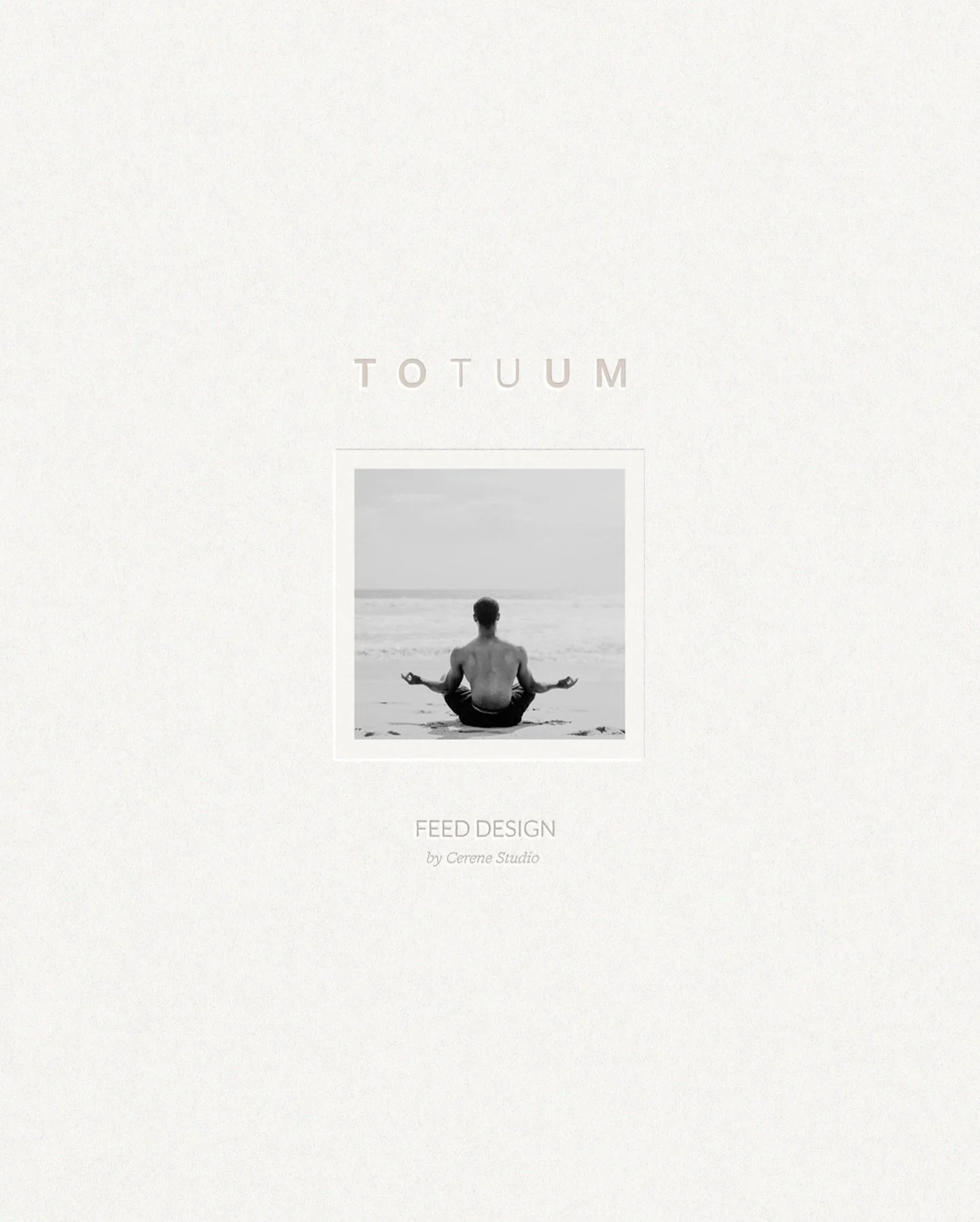 A calm, grounded feed for Totuum &mdash; a holistic strength and wellness coaching brand that supports individuals in building long-term, sustainable change.

Branding by @studiokynd &mdash; I always advocate for every brand to invest in thoughtful, 