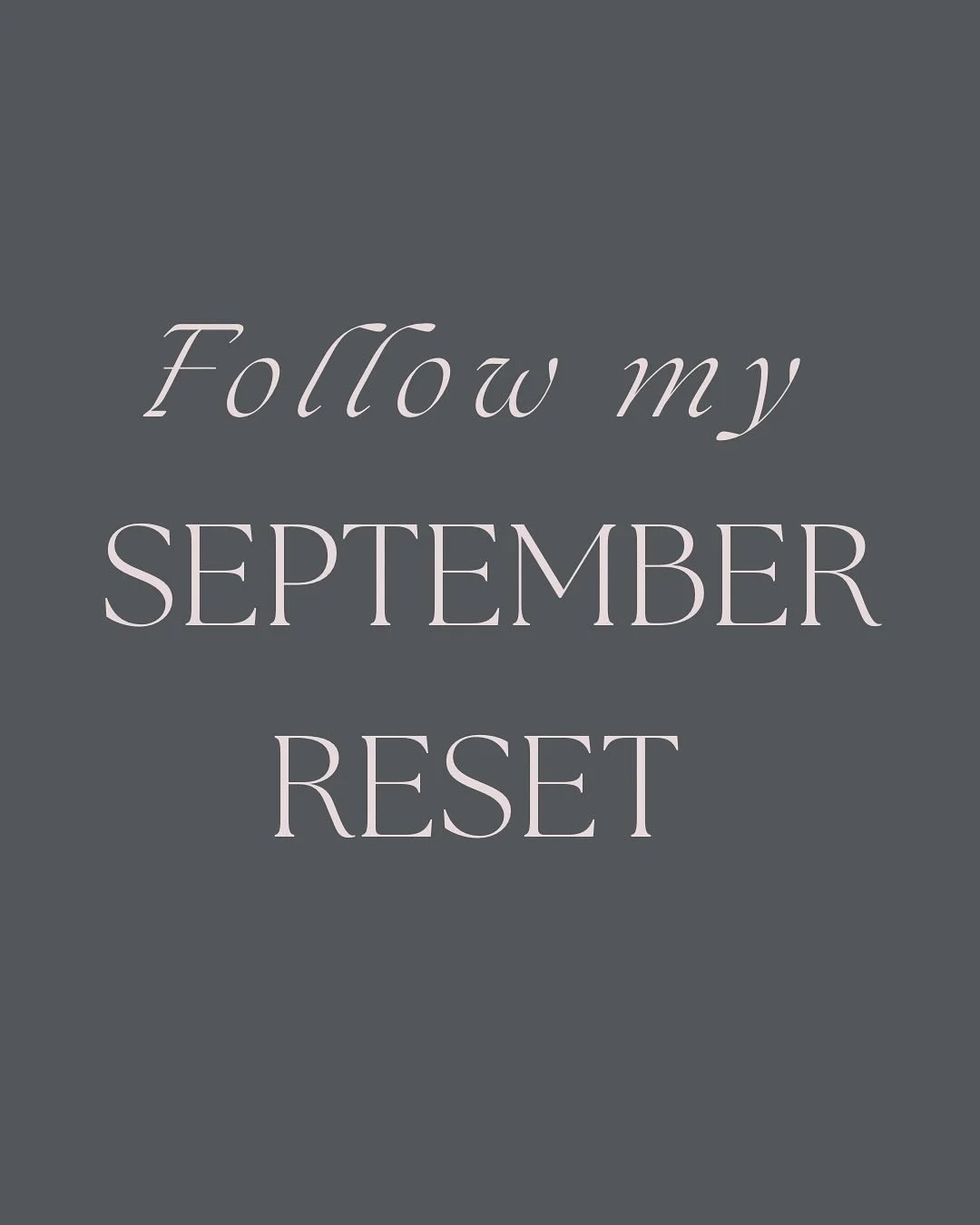 My September Reset went live this morning and I&rsquo;ve completed my tasks for Day 1 💪💫
If you&rsquo;re following my stories, you&rsquo;ll have seen the link this morning to the free download of my 14 day reset checklist but it&rsquo;s not too lat