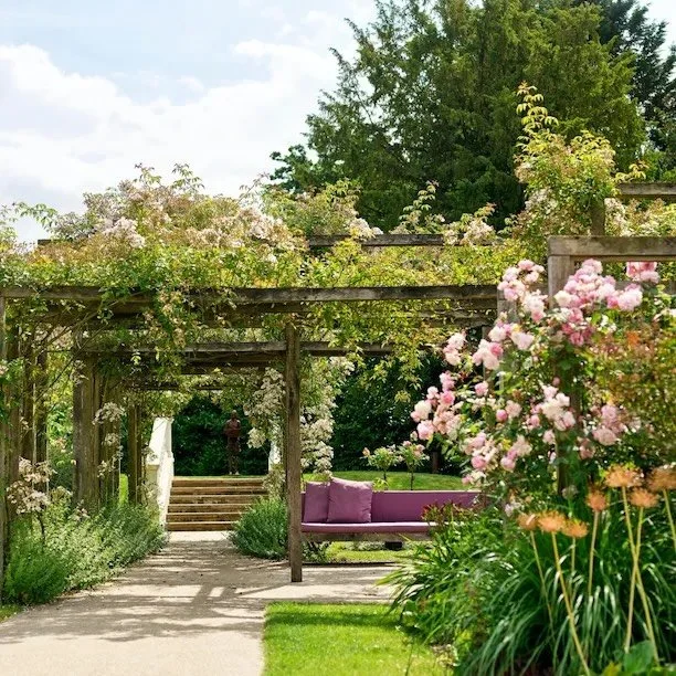 Is there anything more quintessentially British than hosting your wedding reception in a rose garden?
So excited to be here with A&amp;J next month to bring to bring their wedding dreams to life &hellip; 
.
When Abbey first reached out to me last Jul