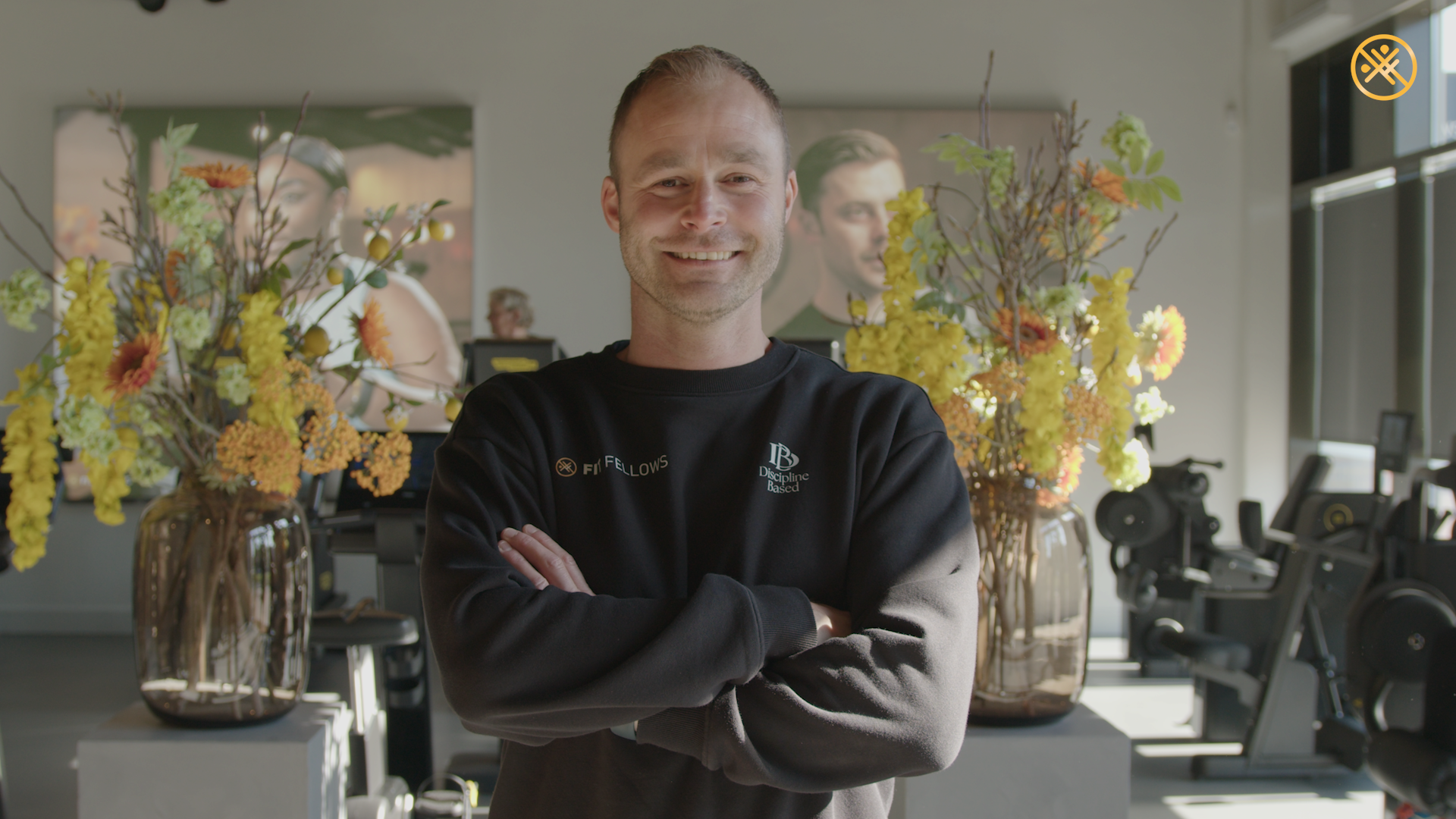 Personal trainer in sportschool